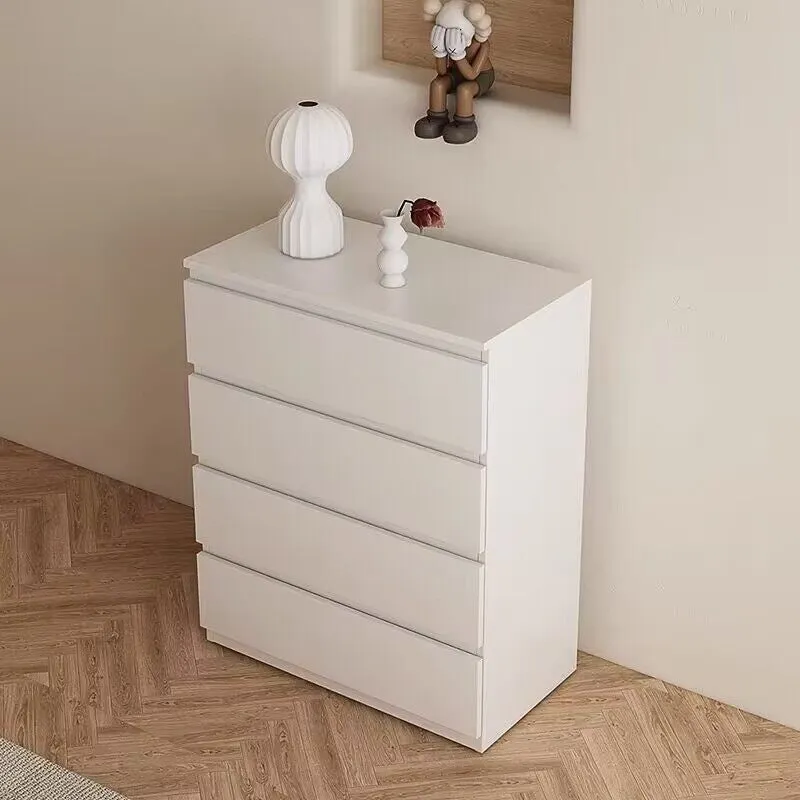 Chest Drawer Bedside Table Putih Storage Multi-layer Wood Wardrobe Locker Nordic Drawer Cabinet Bedroom Storage Bedside