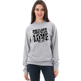 Choose Love Unisex Long Sleeve T Shirt