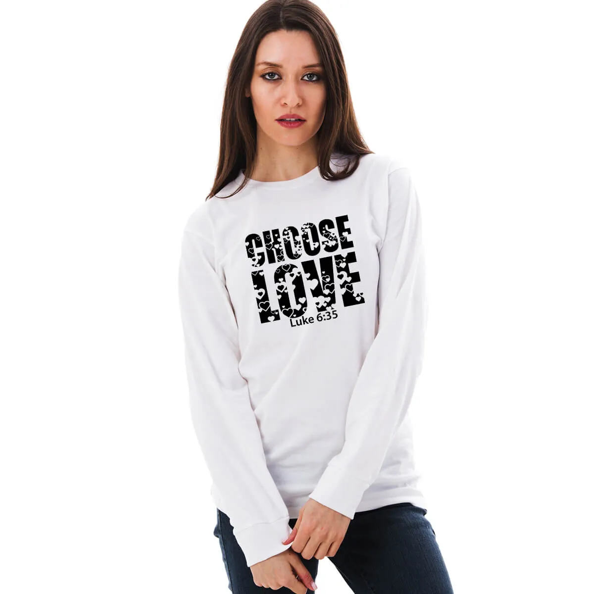 Choose Love Unisex Long Sleeve T Shirt