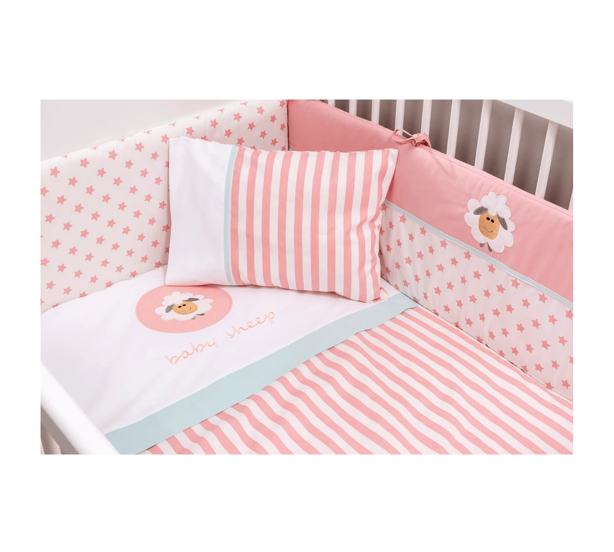 Cilek Baby Cotton St Convertible Baby Bed (75X160 Cm)