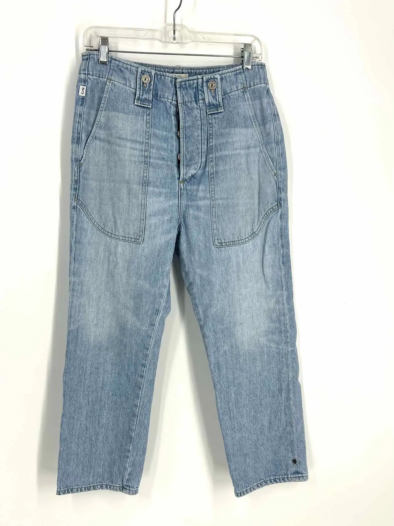 Citizens of Humanity Size 25=0 Lt Denim Button-fly Premium Denim Jeans