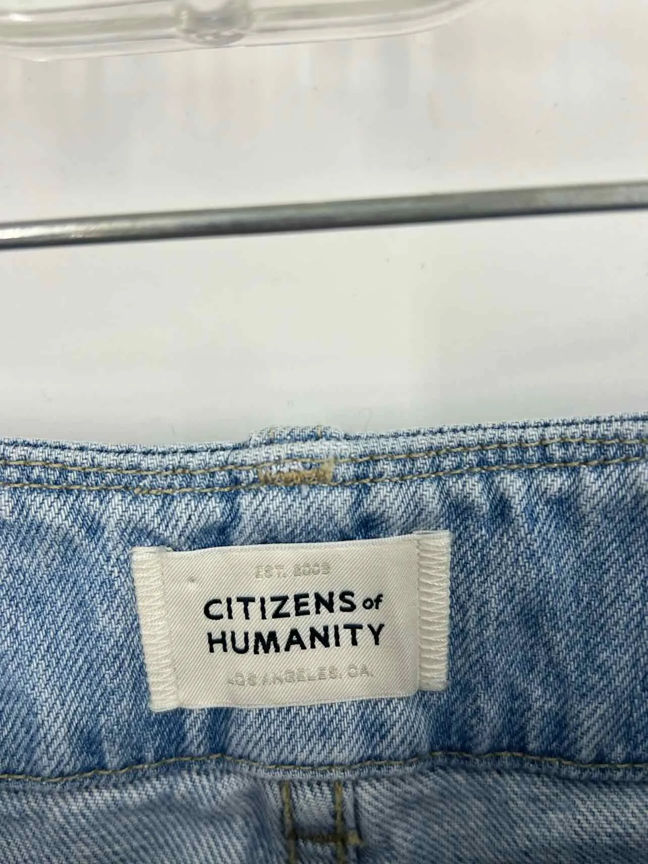 Citizens of Humanity Size 25=0 Lt Denim Button-fly Premium Denim Jeans