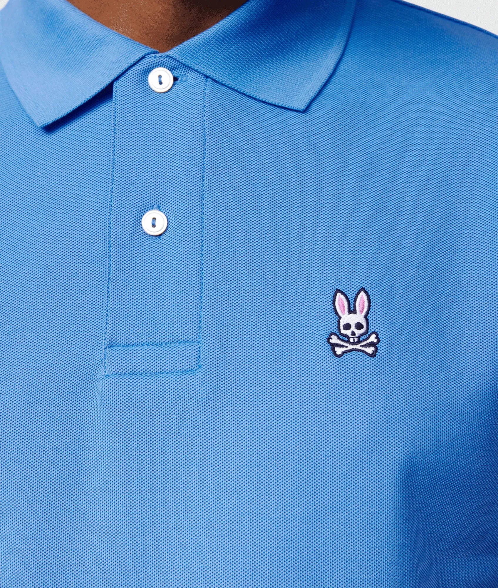 Classic Pique Polo Shirt - Blue