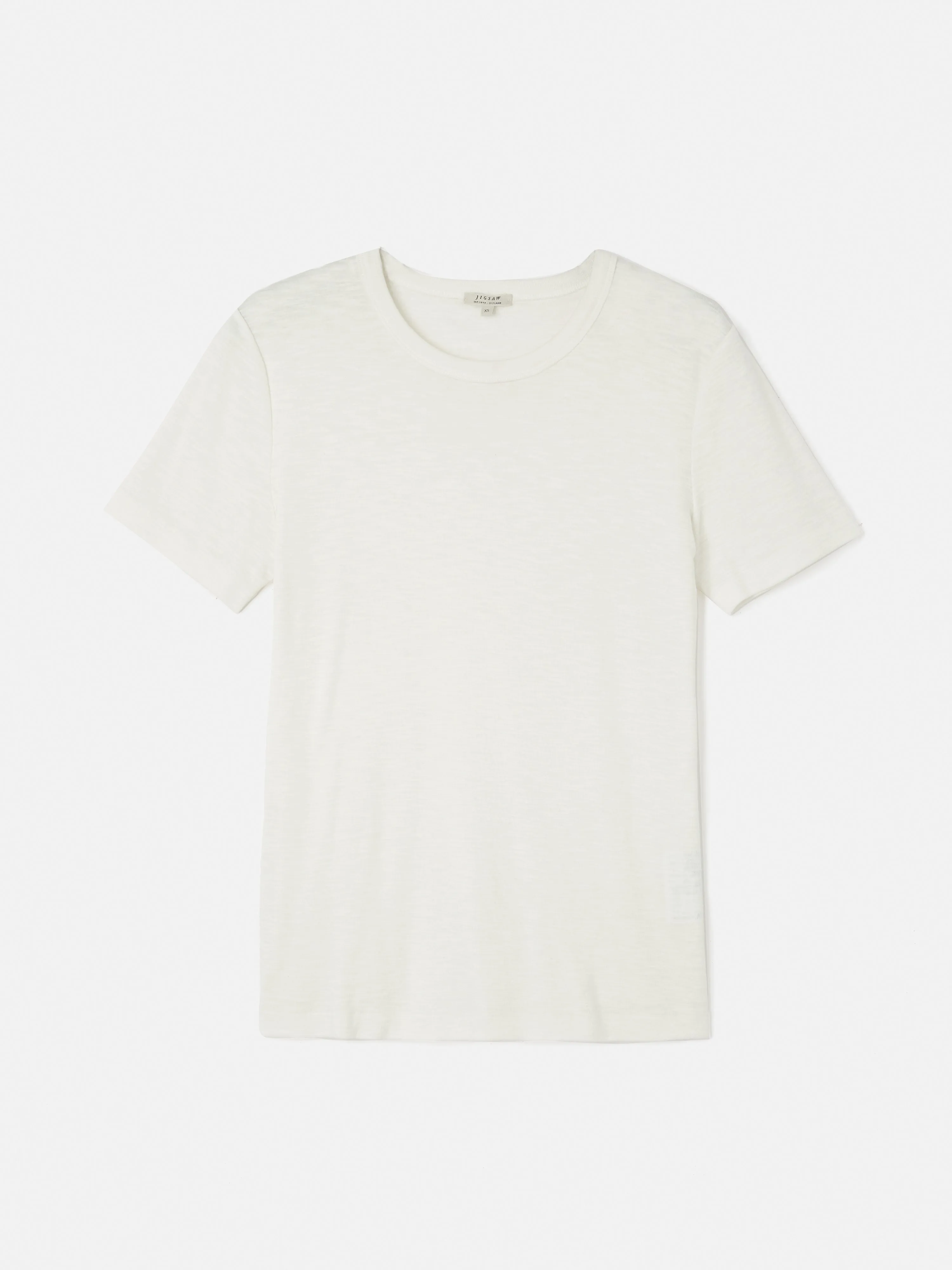 Cotton Luxe Short Sleeve Tee | Cream