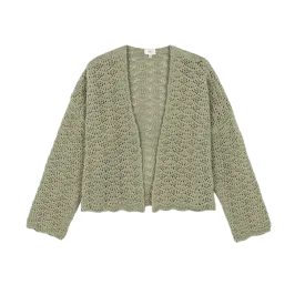 Crochet Open Cardi