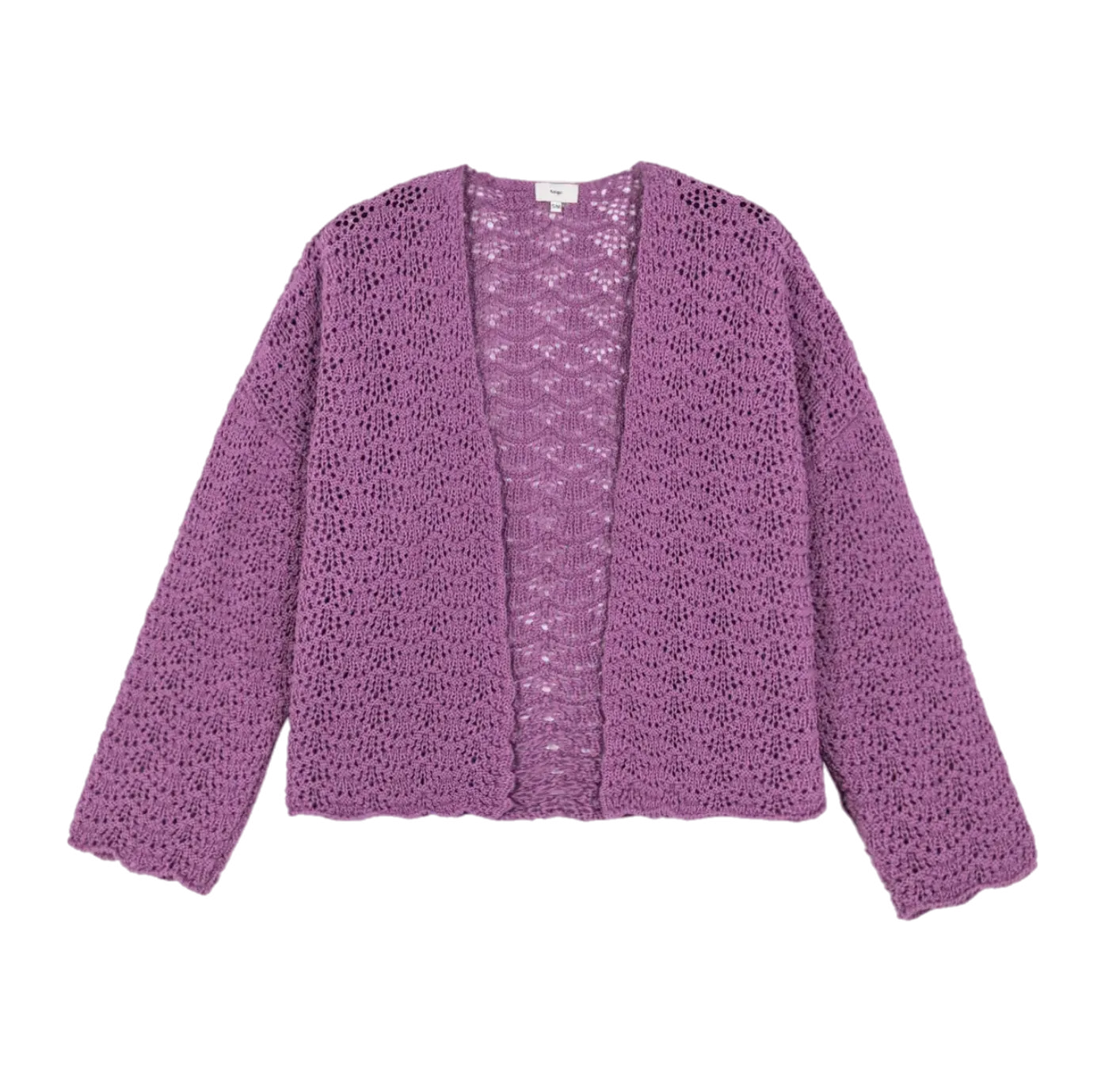 Crochet Open Cardi