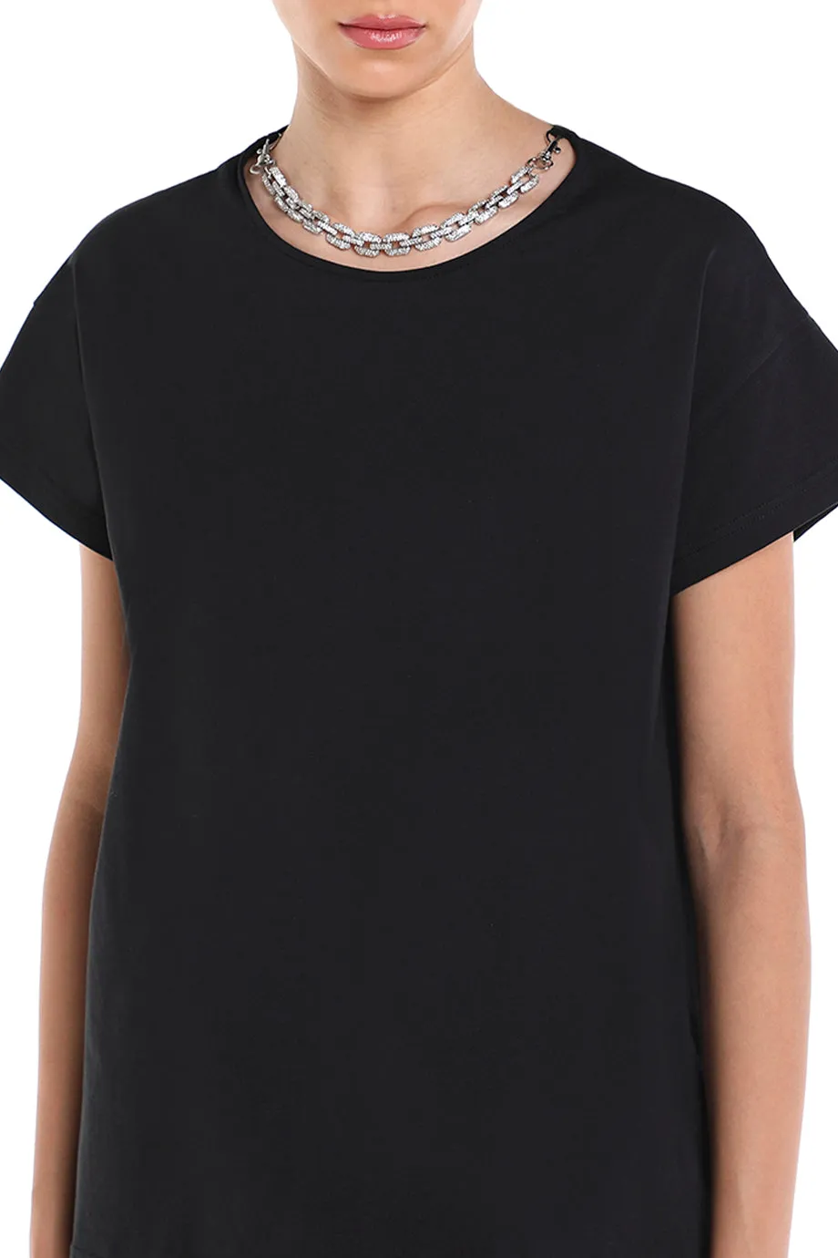 Crystal Choker Tshirt