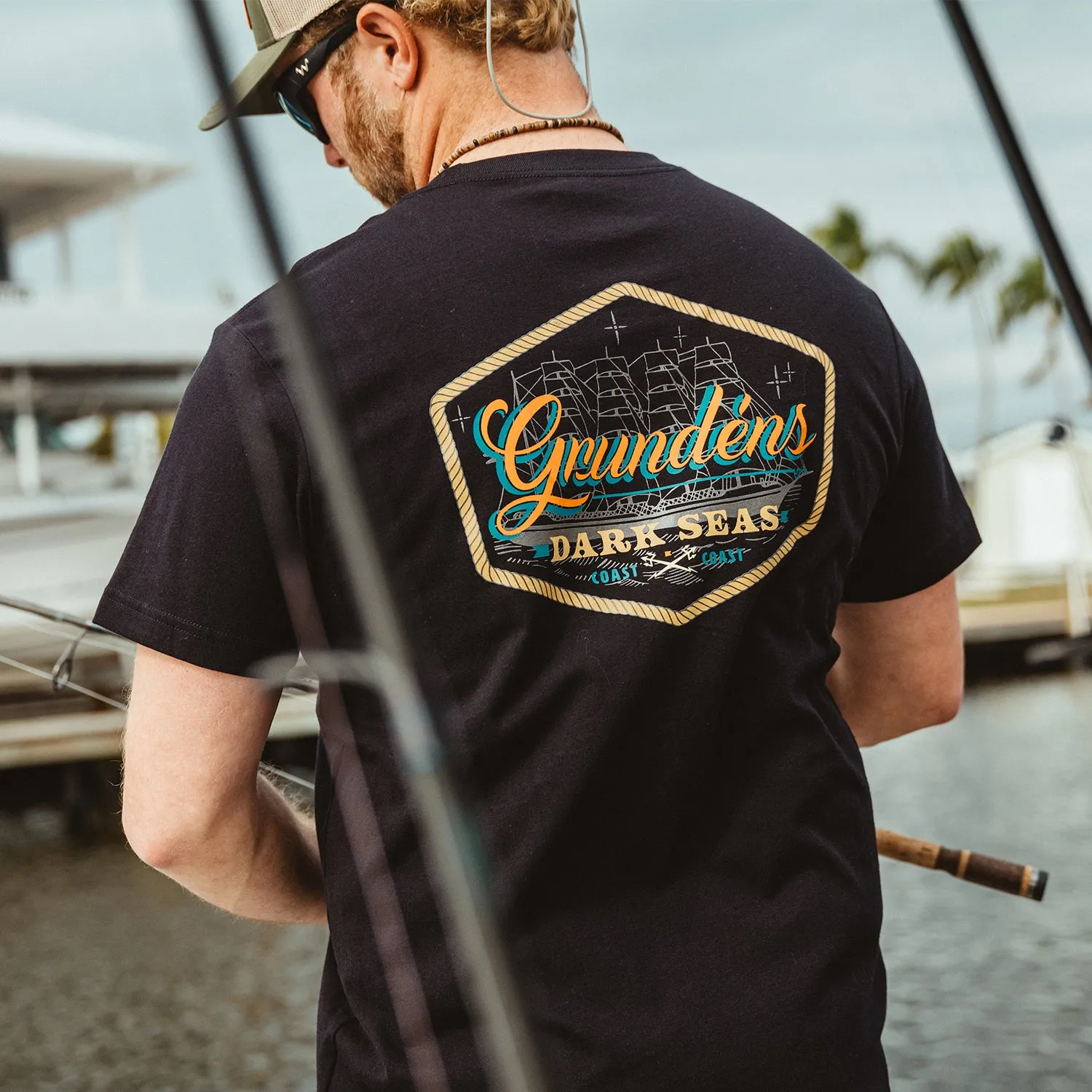 Dark Seas X Grundéns Watercraft SS T-Shirt