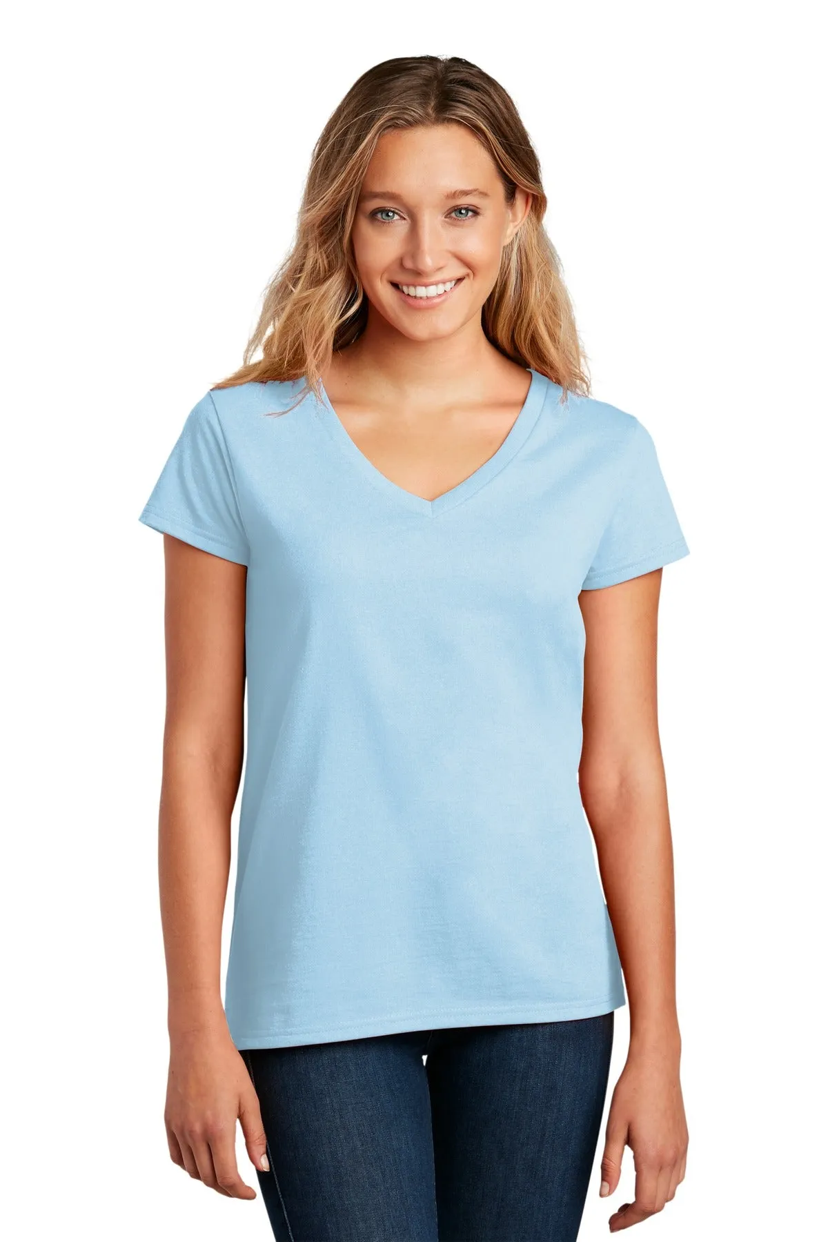 District Women's Re-Tee ™ V-Neck DT8001