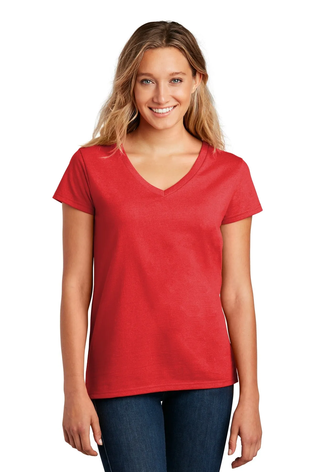 District Women's Re-Tee ™ V-Neck DT8001