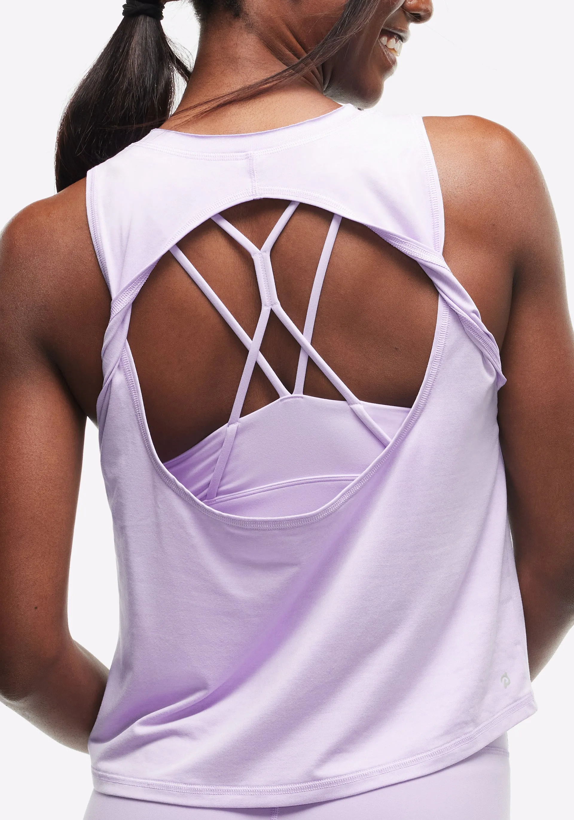 Dreamblend Double Twist Back Tank