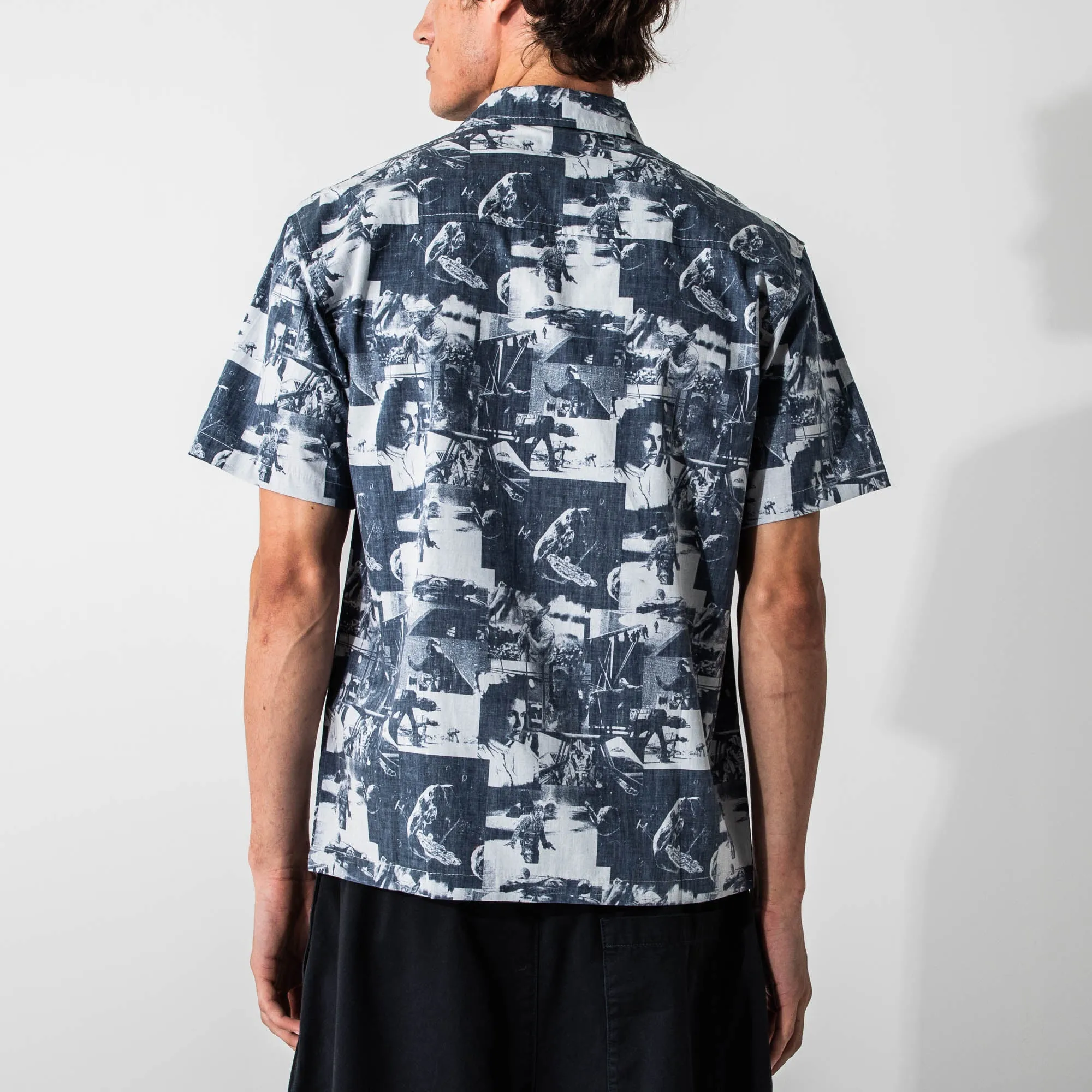 Empire Strikes Back All Over Film Print Button-Down Shirt