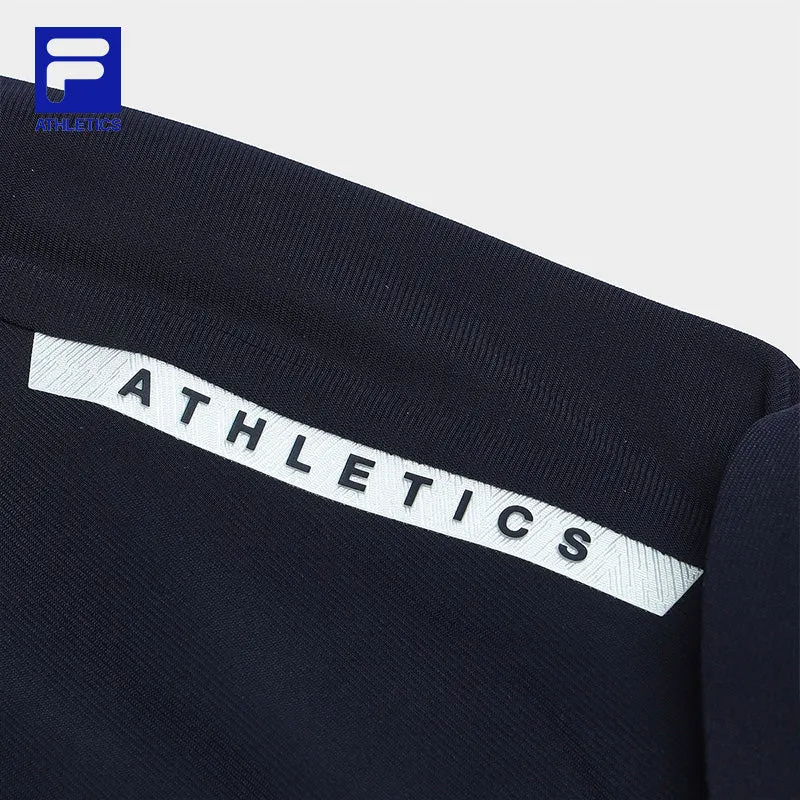 FILA CORE ATHLETICS FITNESS Men Short Sleeve Polo (Navy)