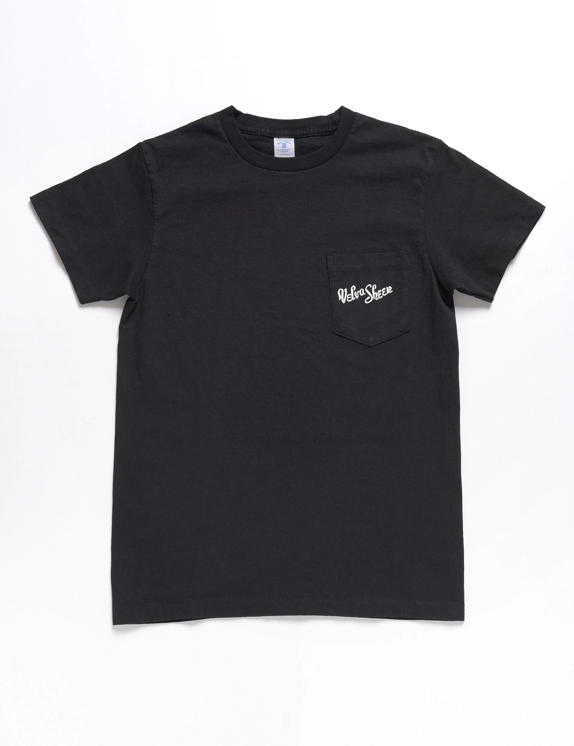 FINAL SALE: Logo Tee with Pocket - Black