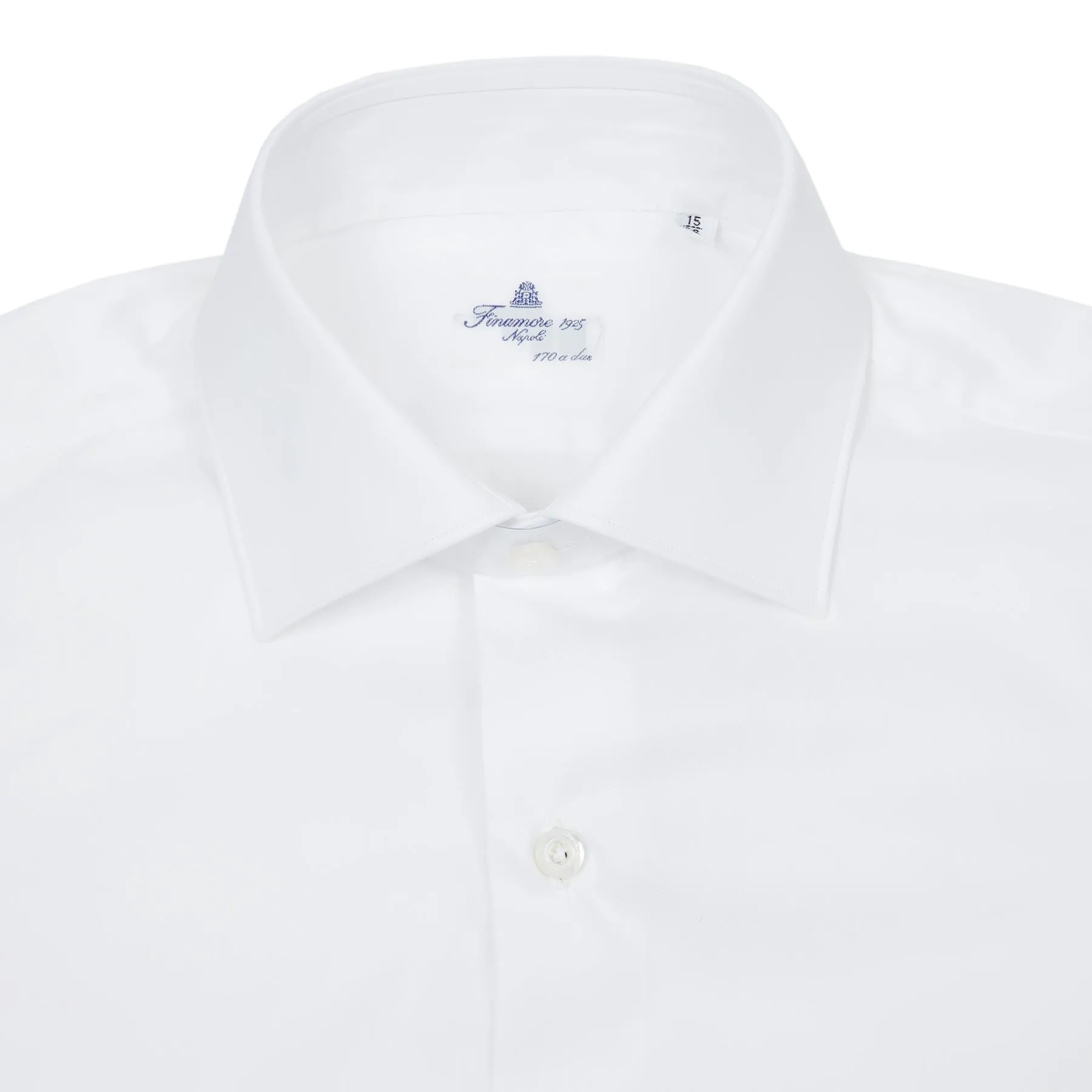 Finamore 170 Shirt in White