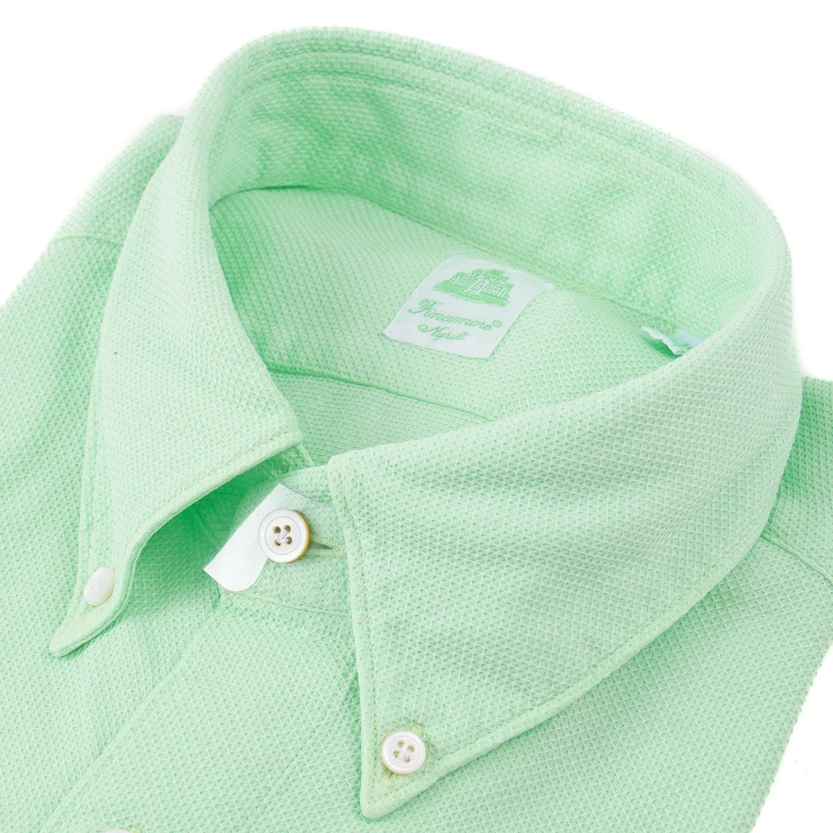 Finamore Slim-Fit Woven Cotton Shirt