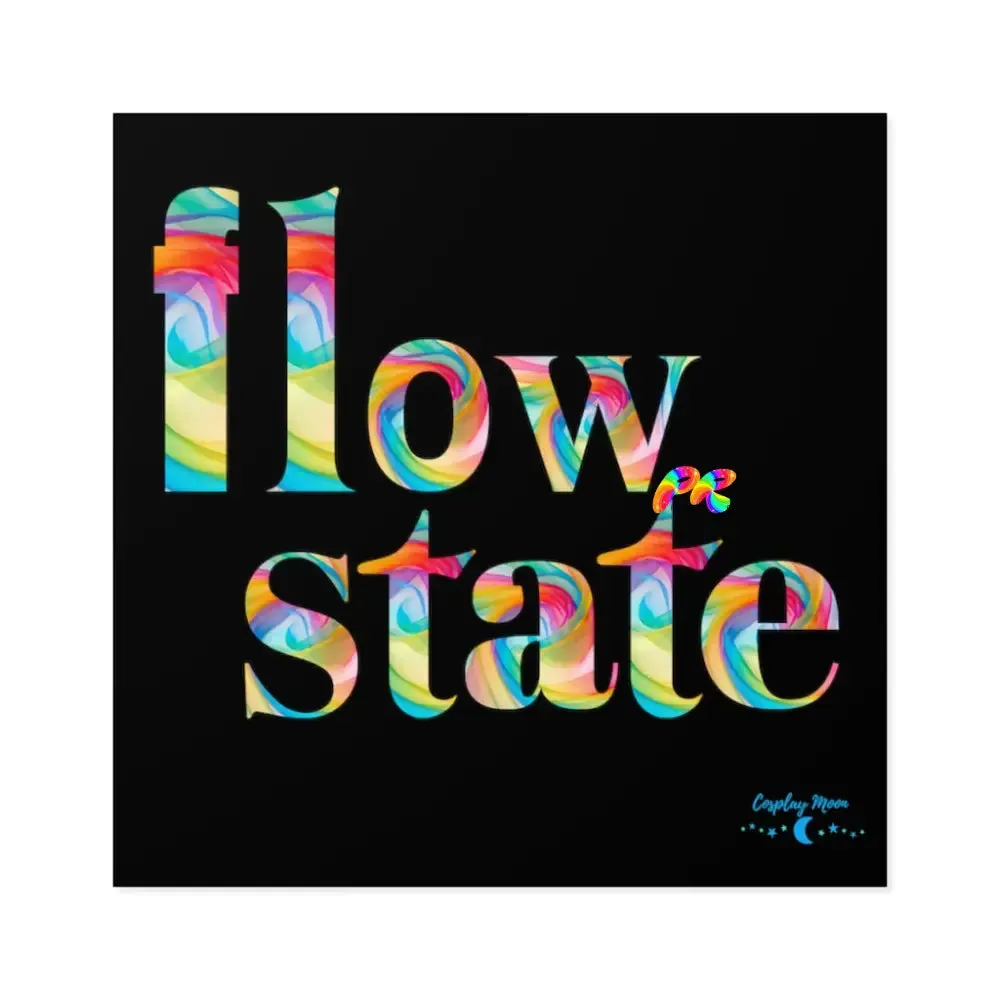 Flow State Car Sticker