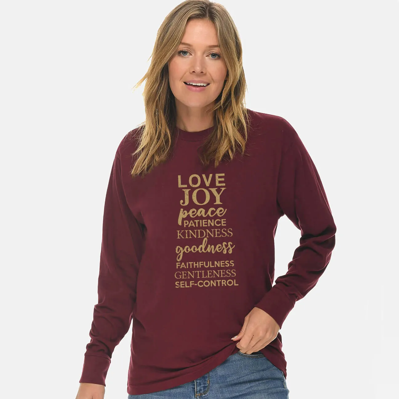 Fruit Of The Holy Spirit Unisex Long Sleeve T Shirt