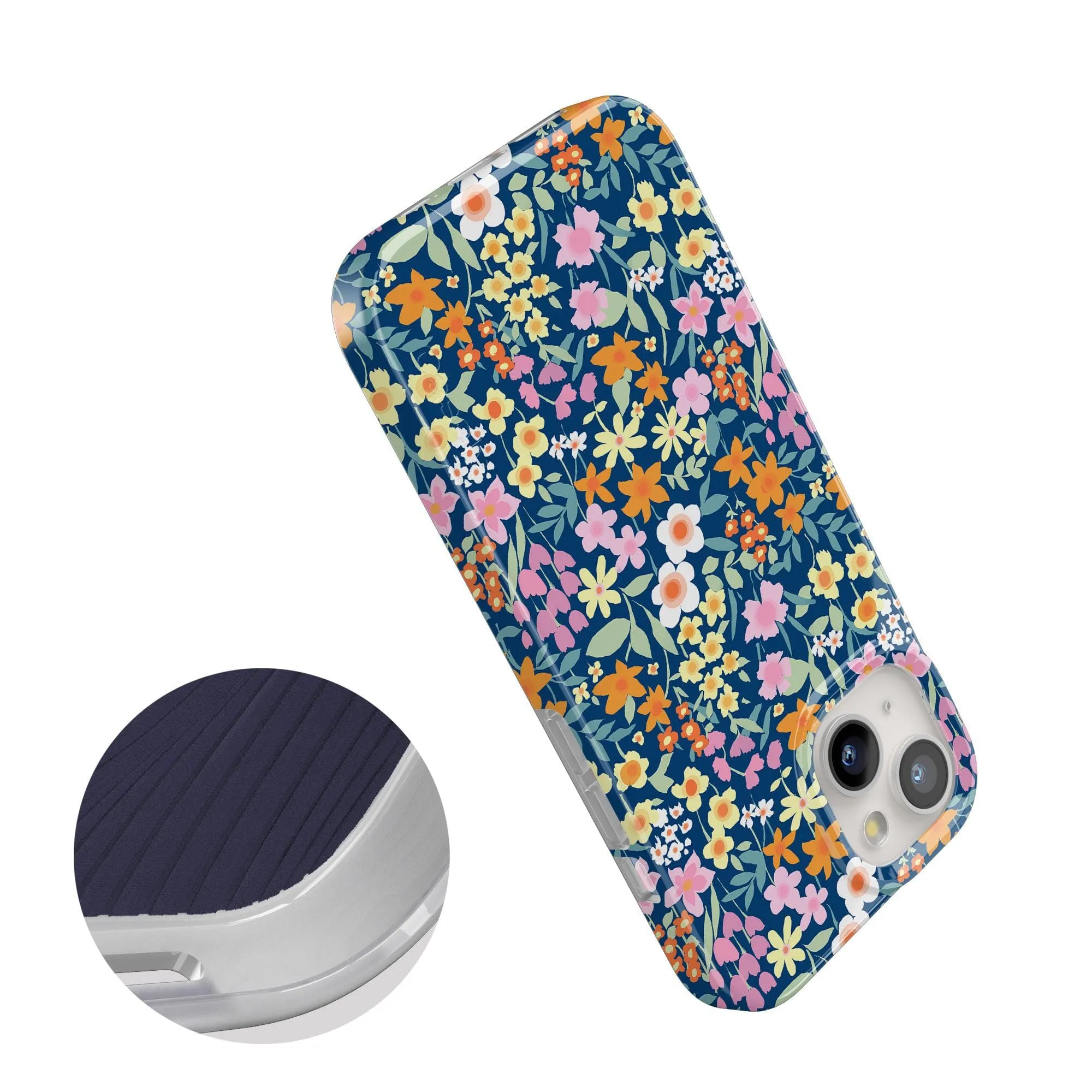 Full Bloom | Navy Floral Case