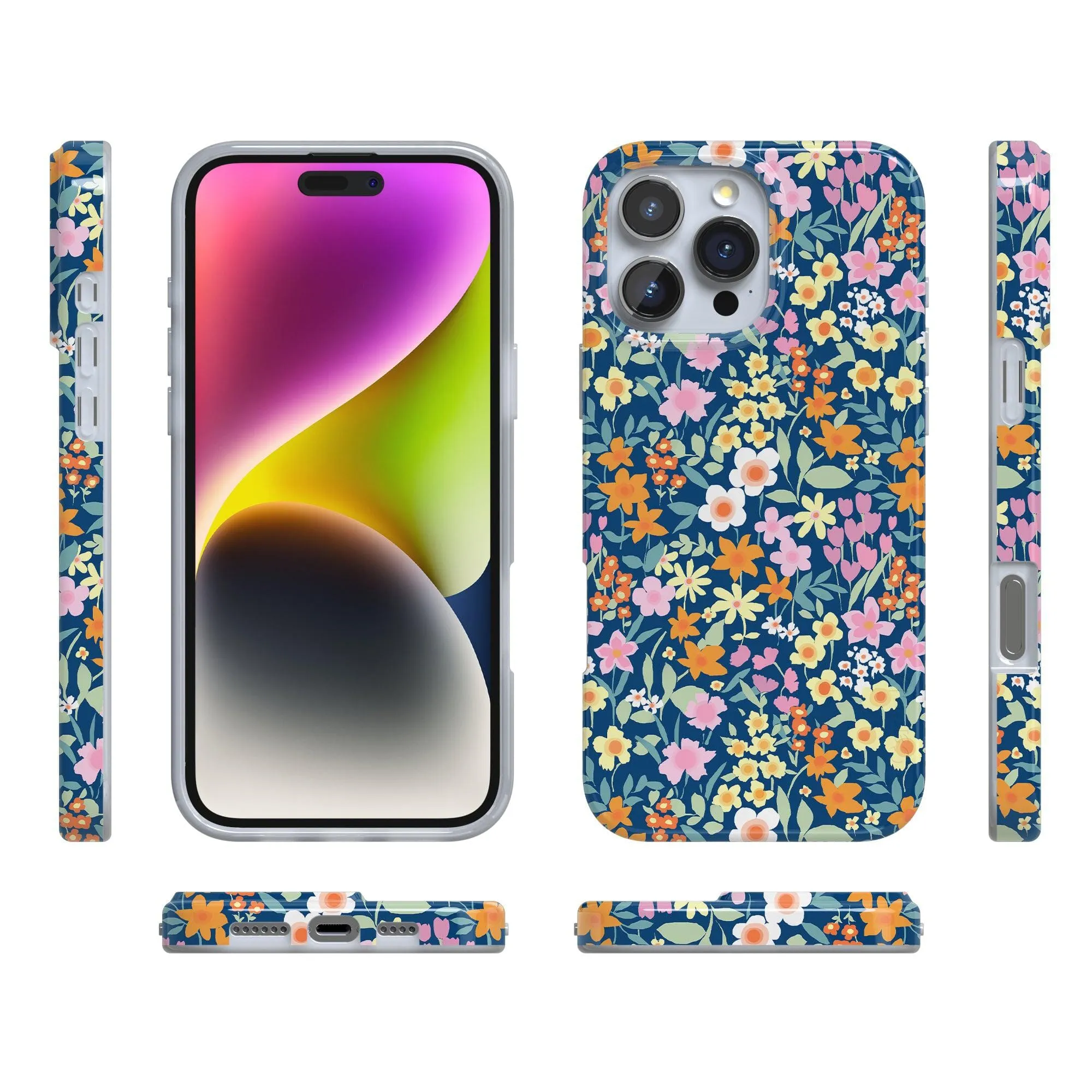 Full Bloom | Navy Floral Case