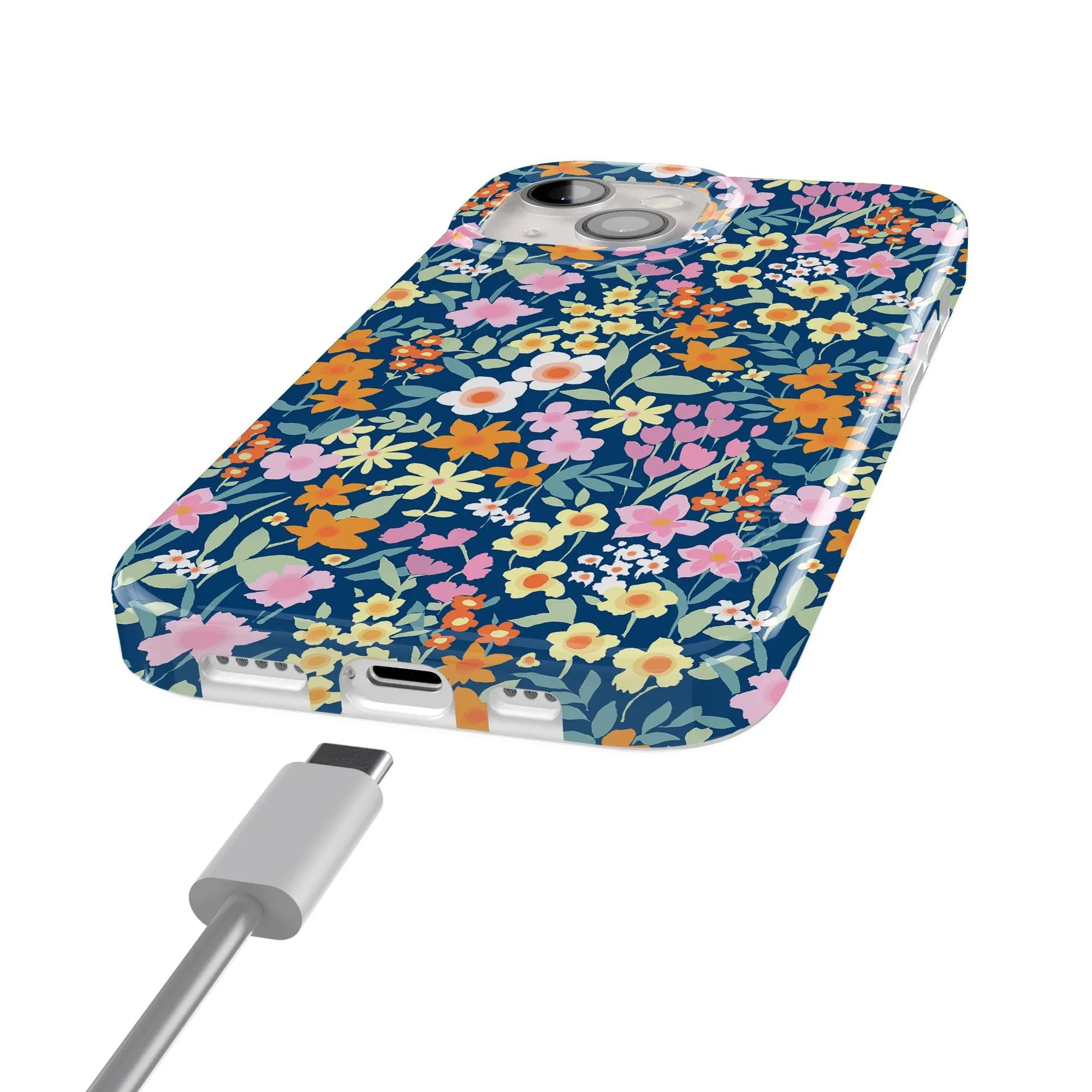 Full Bloom | Navy Floral Case