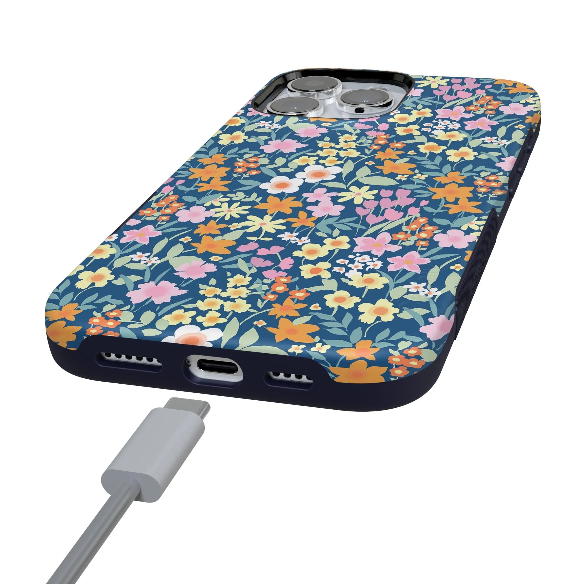 Full Bloom | Navy Floral Case