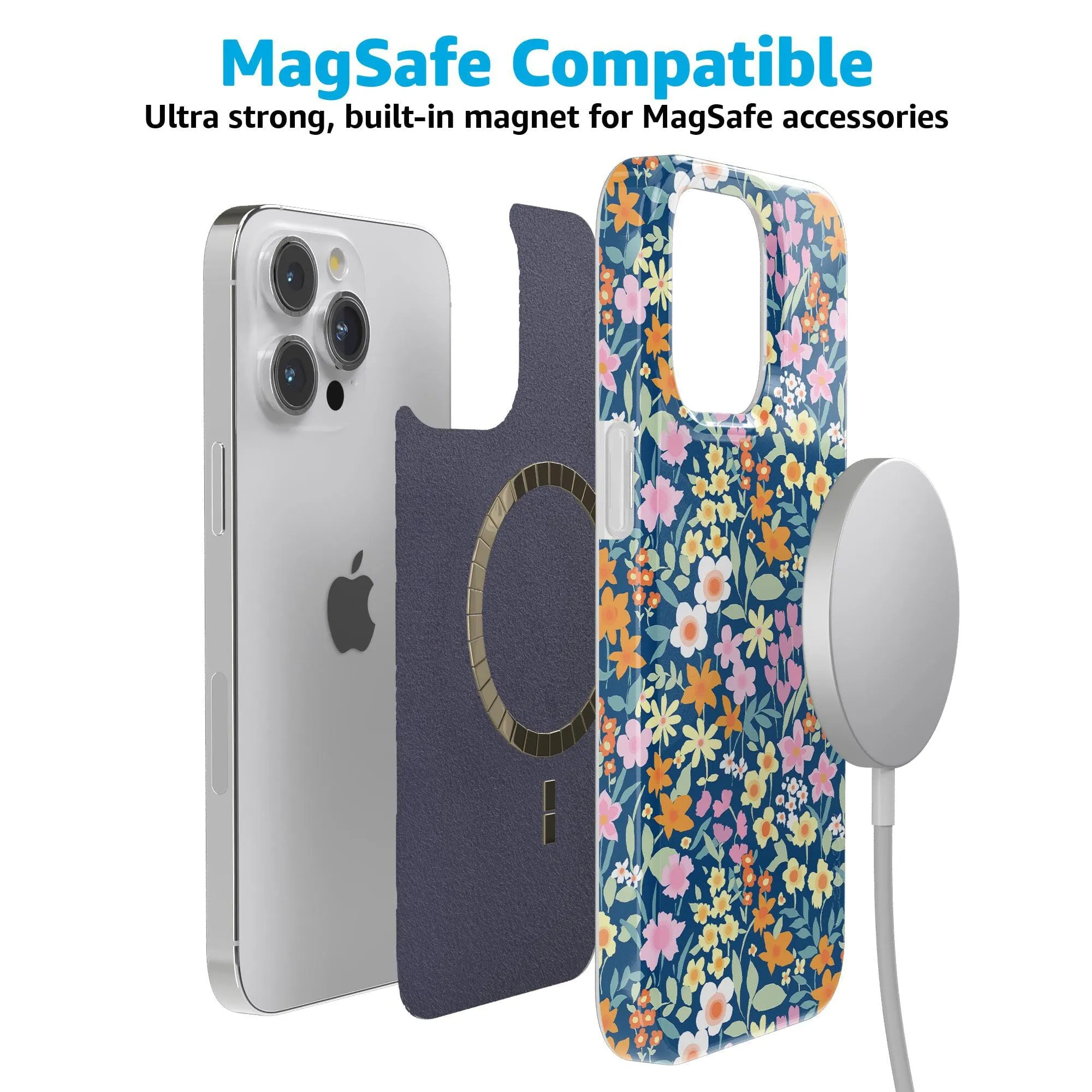 Full Bloom | Navy Floral Case