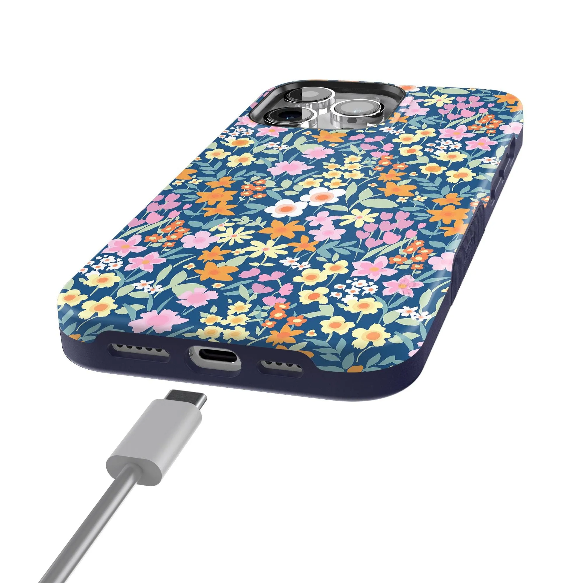 Full Bloom | Navy Floral Case