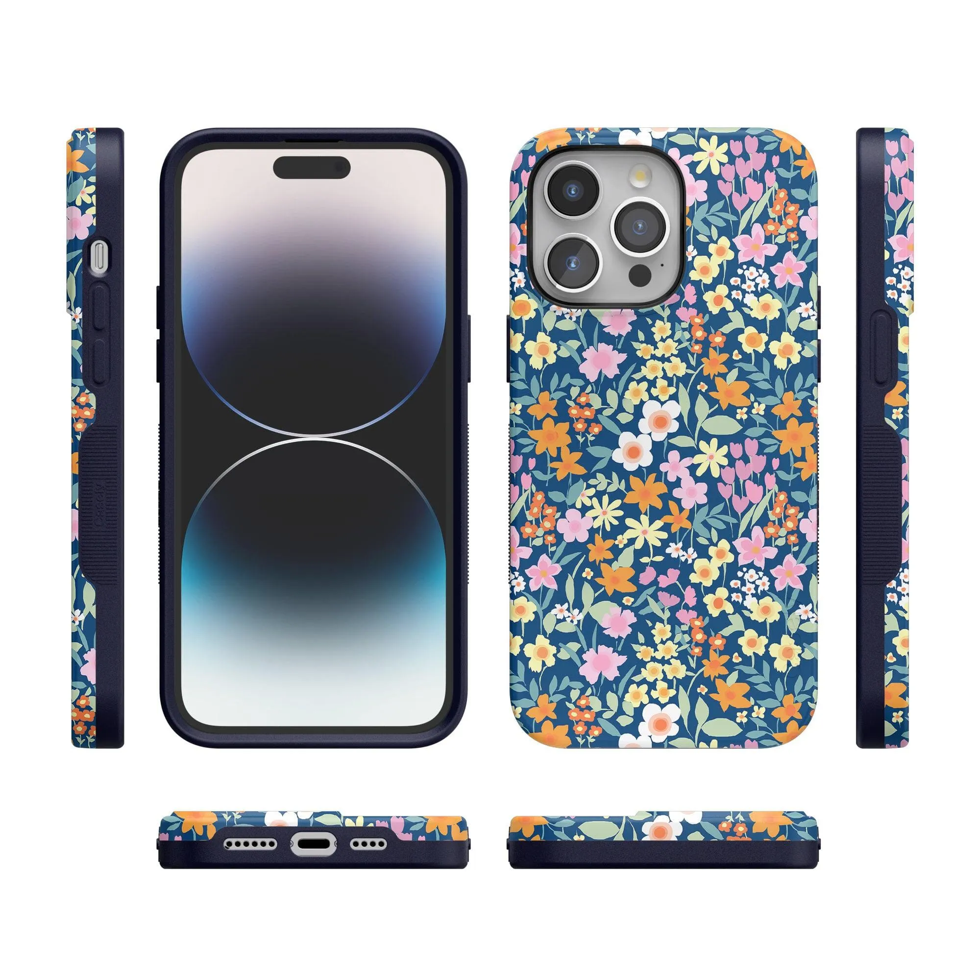 Full Bloom | Navy Floral Case