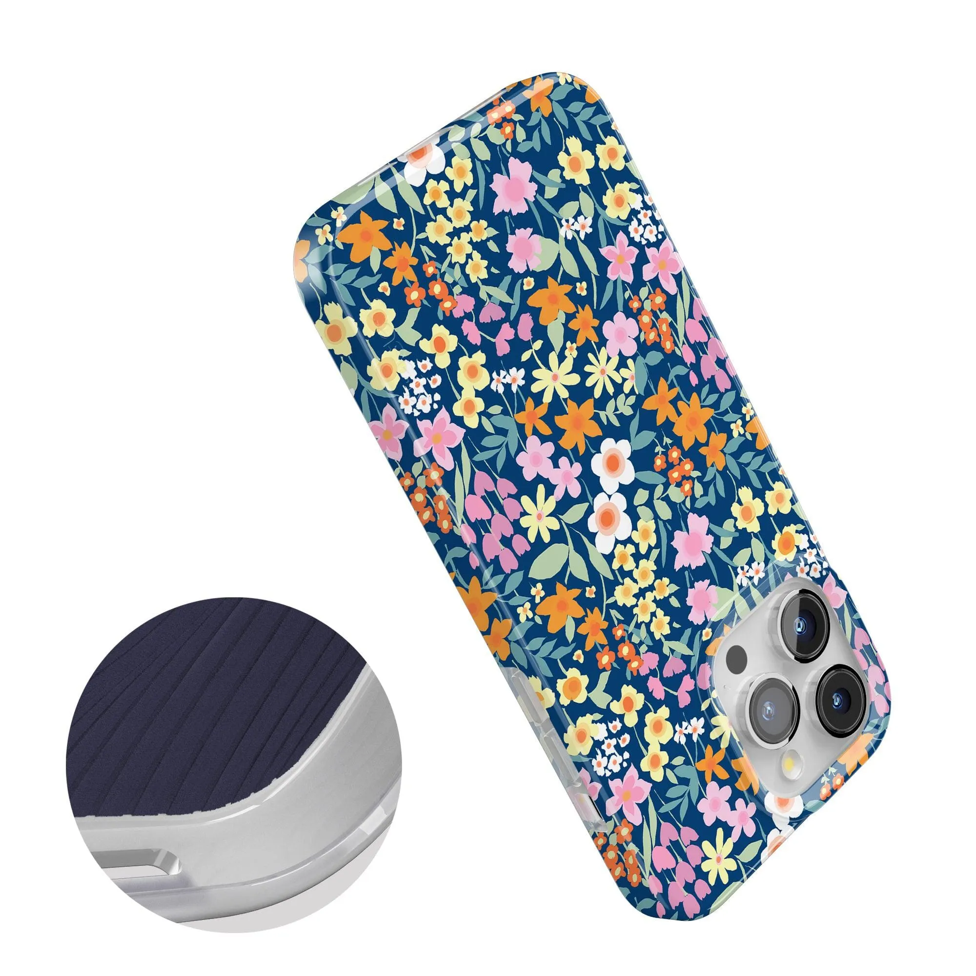 Full Bloom | Navy Floral Case