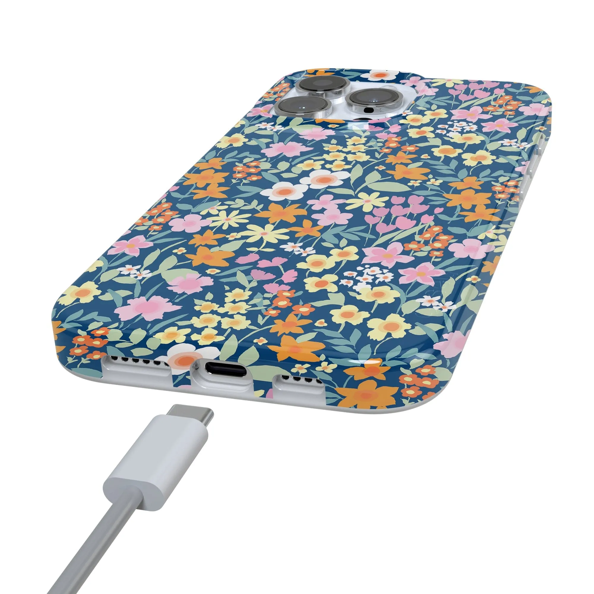 Full Bloom | Navy Floral Case