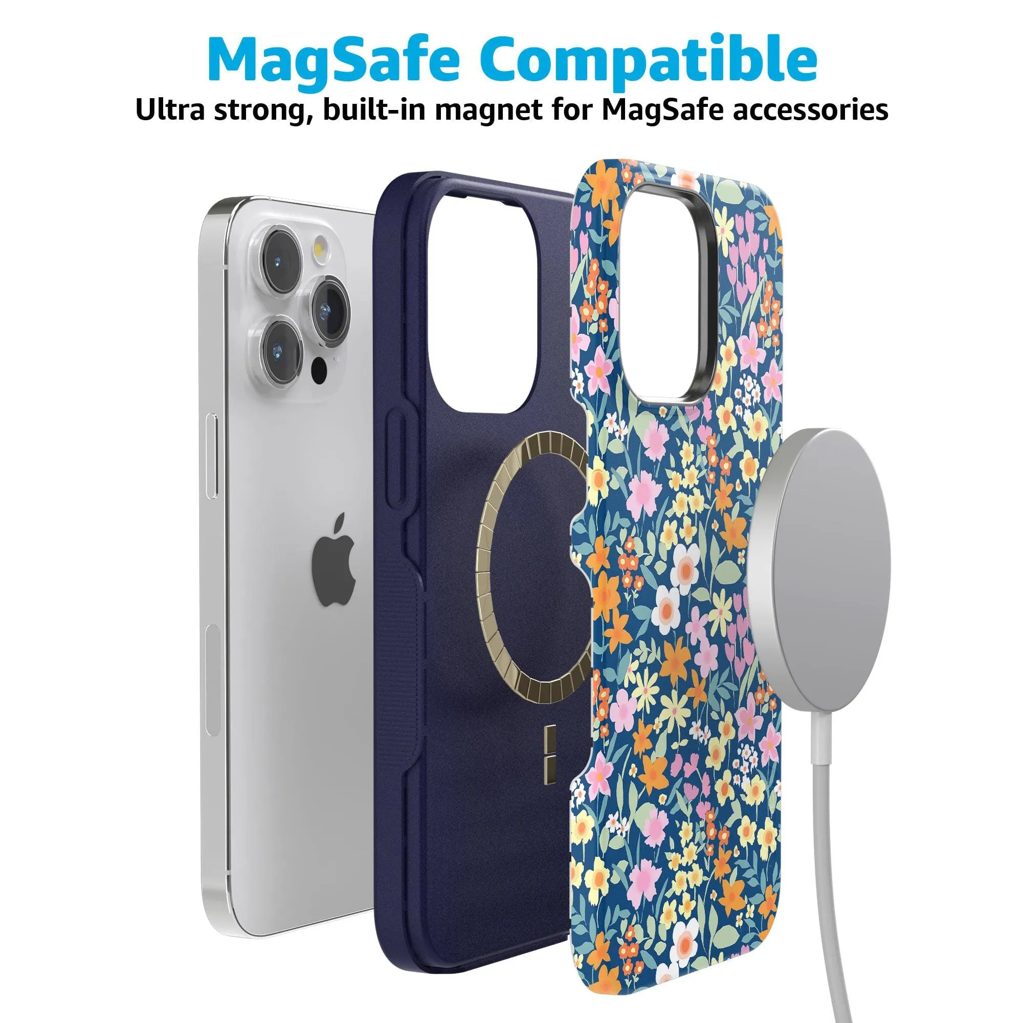 Full Bloom | Navy Floral Case