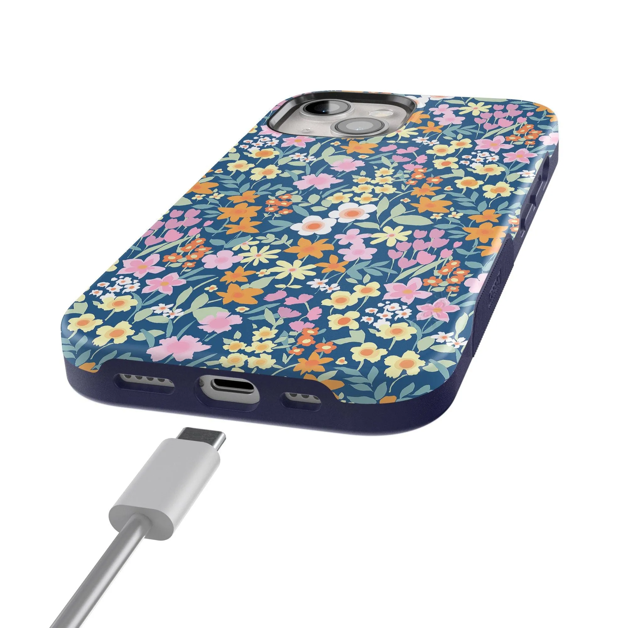 Full Bloom | Navy Floral Case