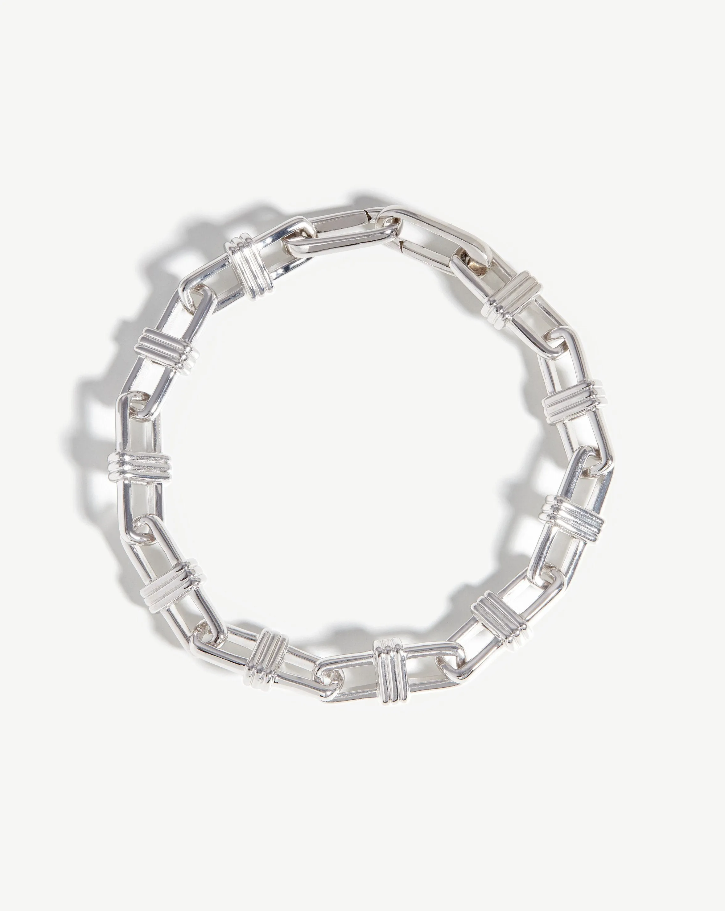 Fused Chunky Ridge Chain Bracelet