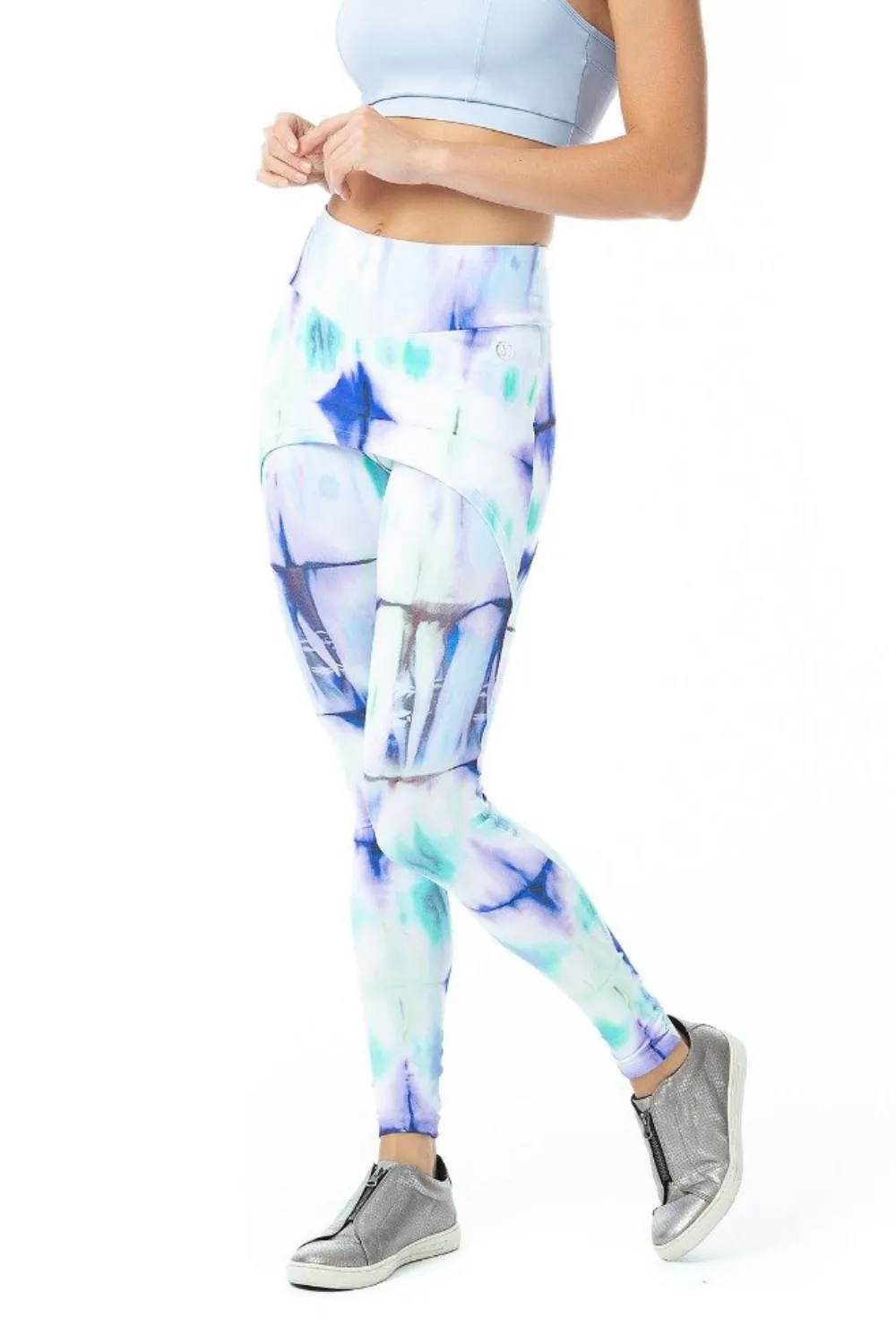 Fusion Tie Dye Skirted Legging