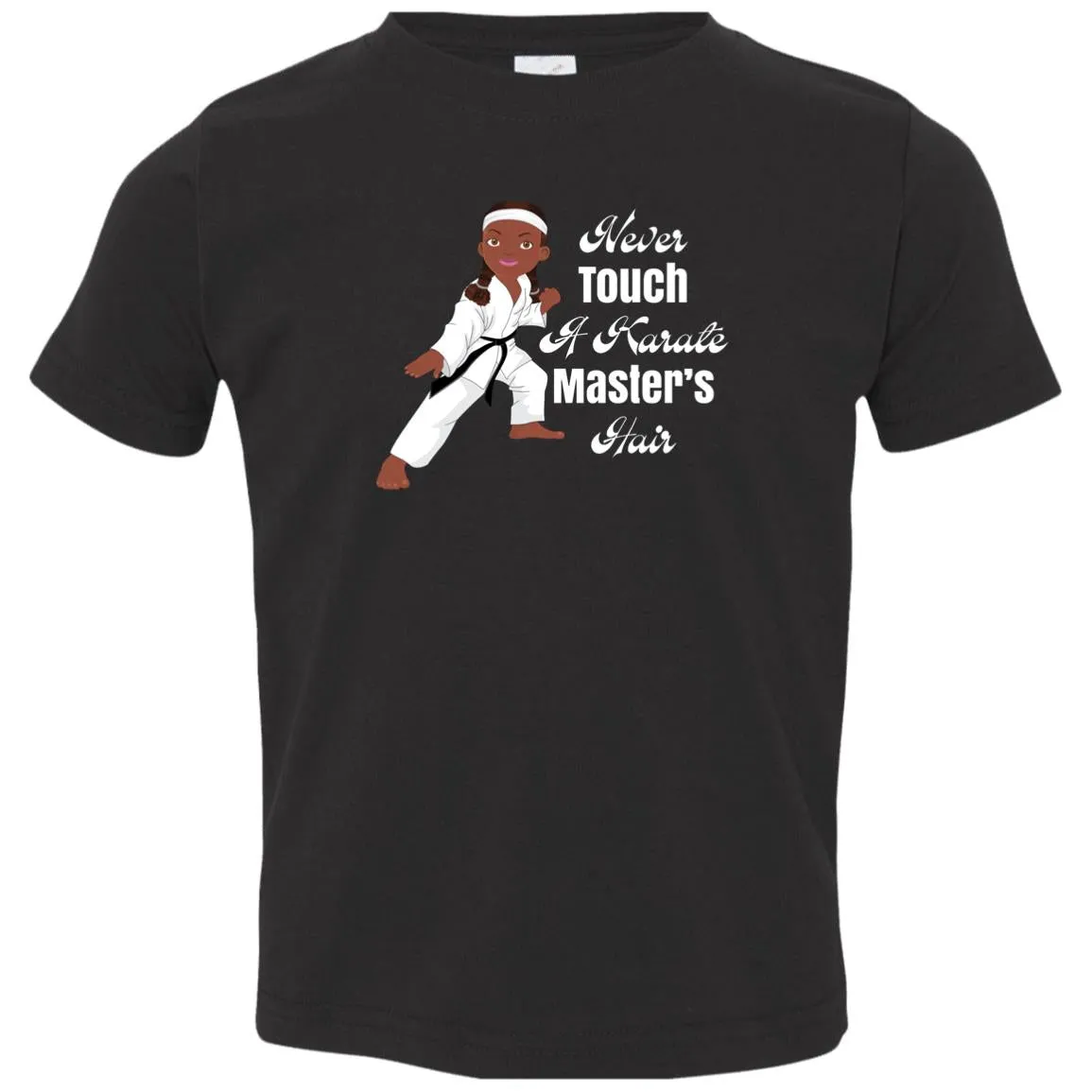 Girls Karate Toddler T-Shirt