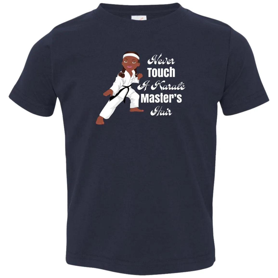 Girls Karate Toddler T-Shirt