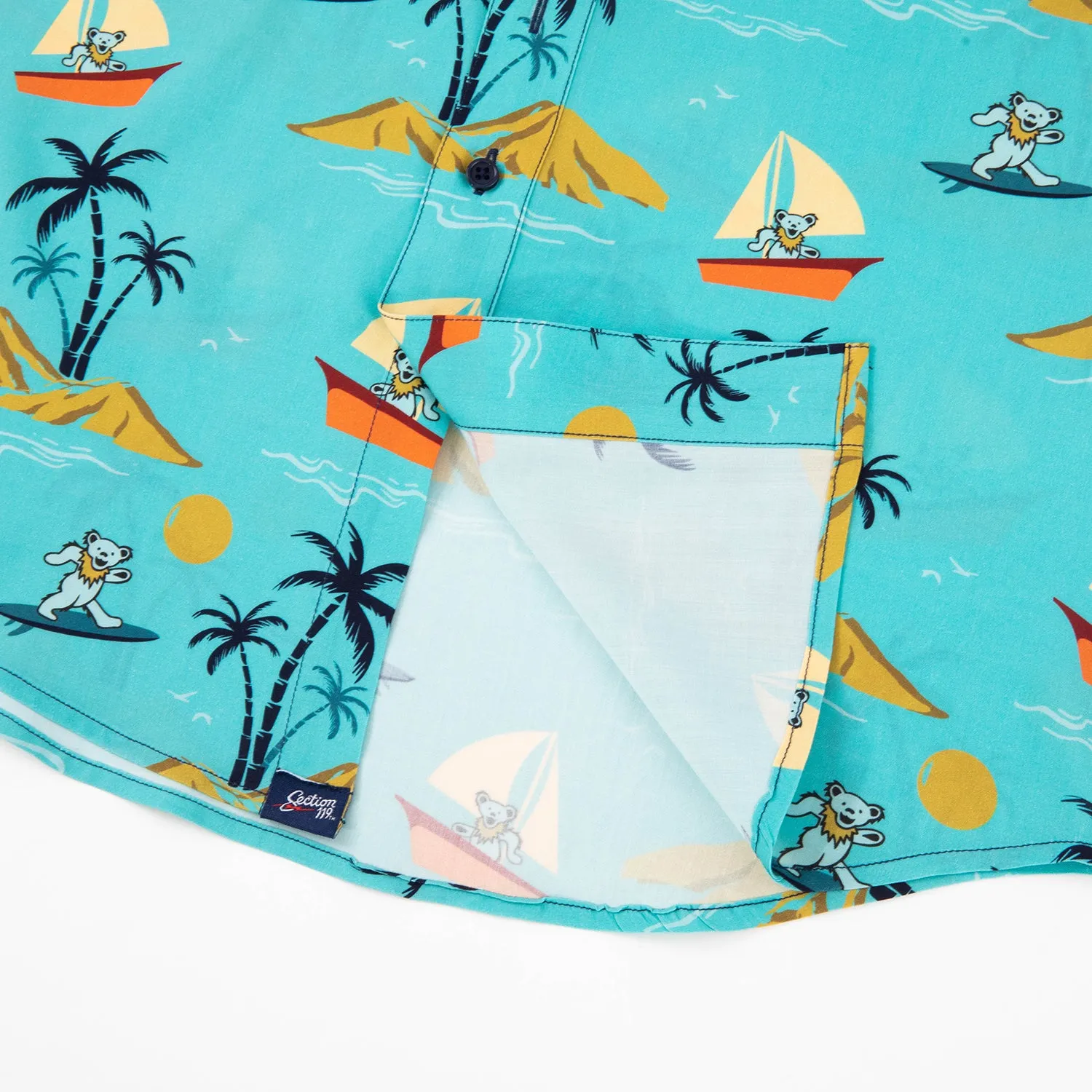 Grateful Dead  | Relaxed Button Down | Sailboats & Bears