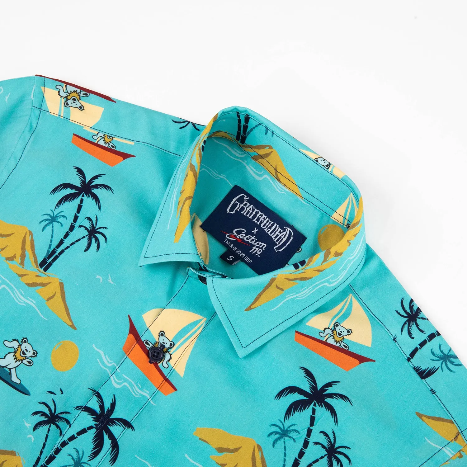 Grateful Dead  | Relaxed Button Down | Sailboats & Bears