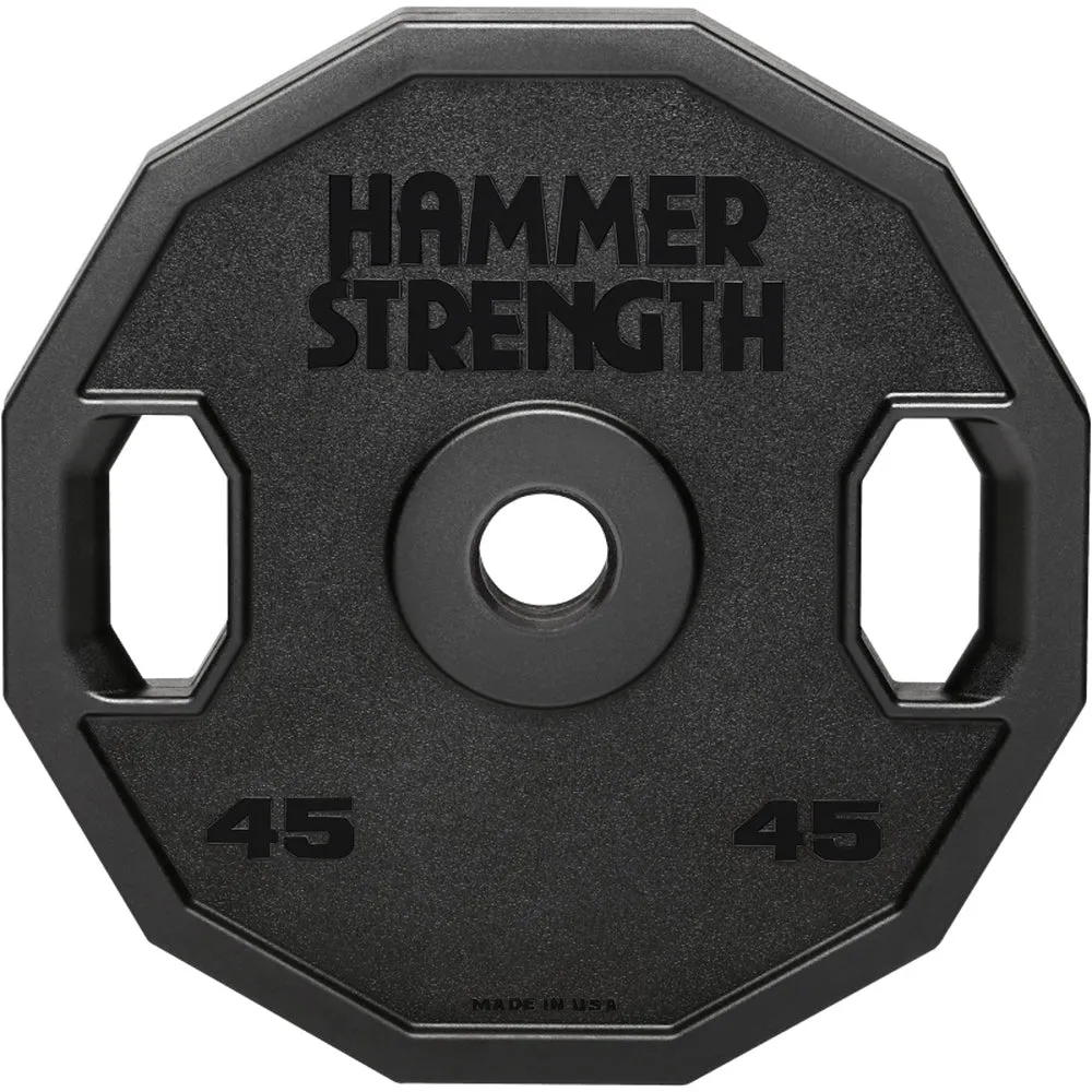 Hammer Strength Urethane 12-Sided Olympic Plates