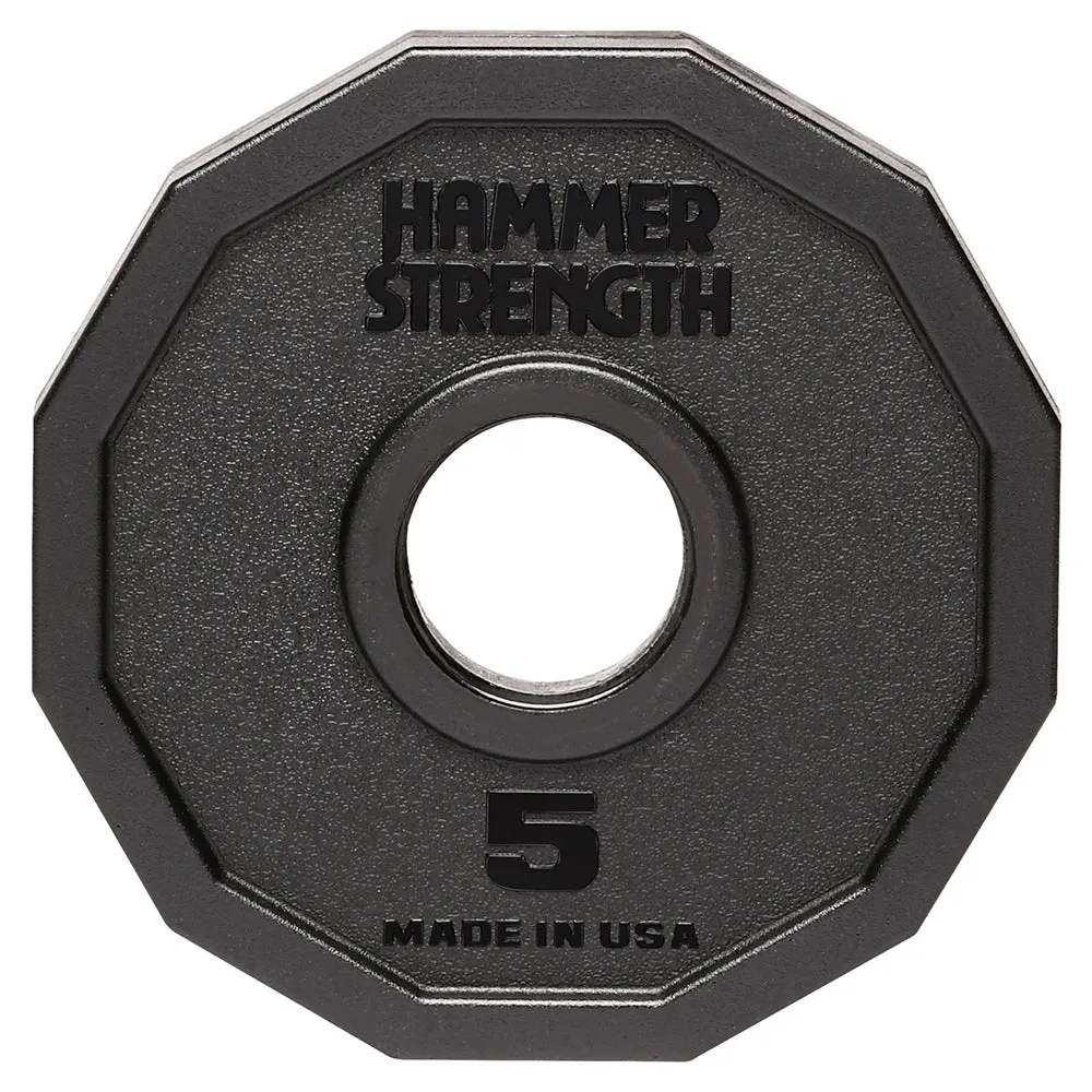 Hammer Strength Urethane 12-Sided Olympic Plates