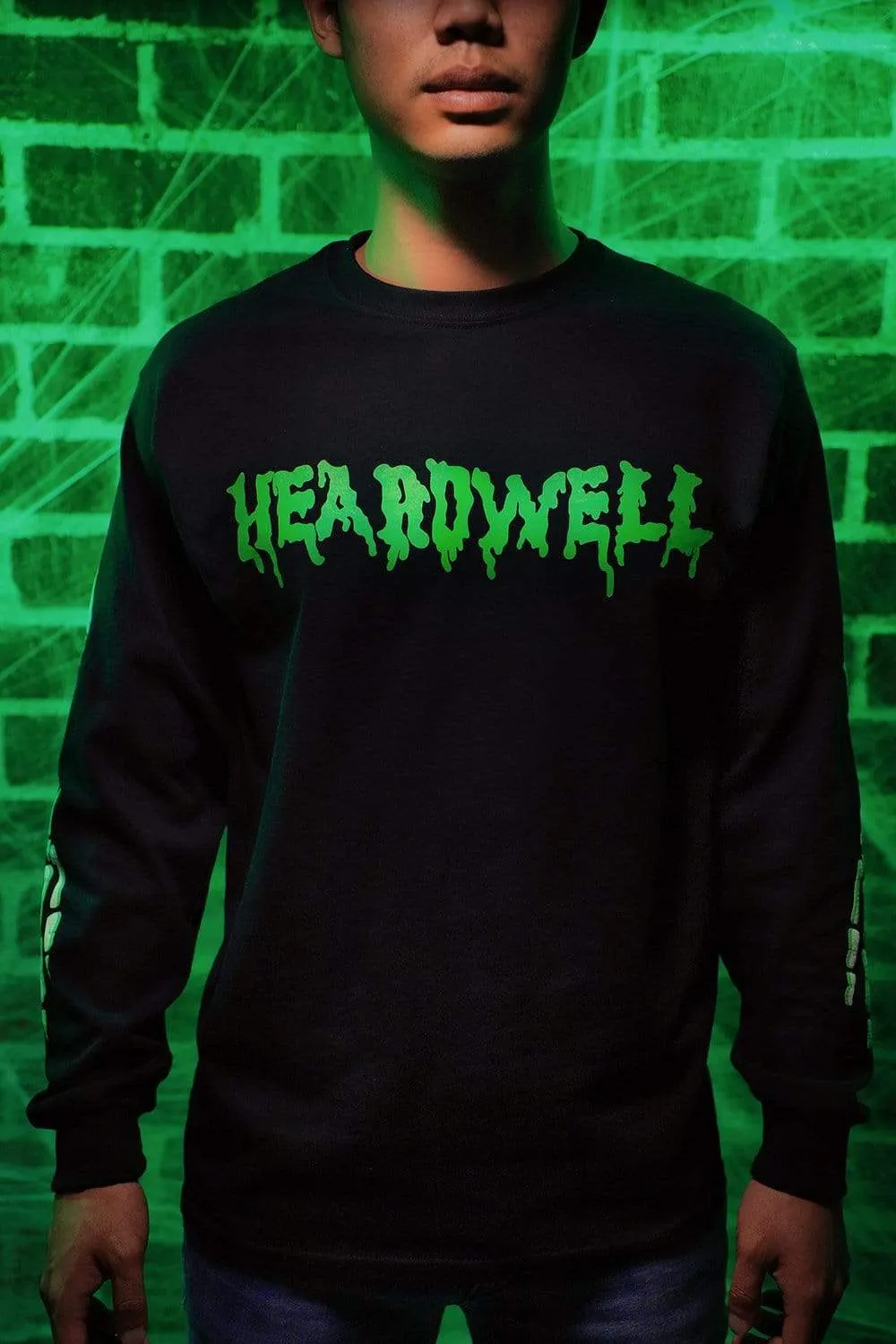 Heard Well Exclusive 'Halloween' Black Long Sleeve Shirt