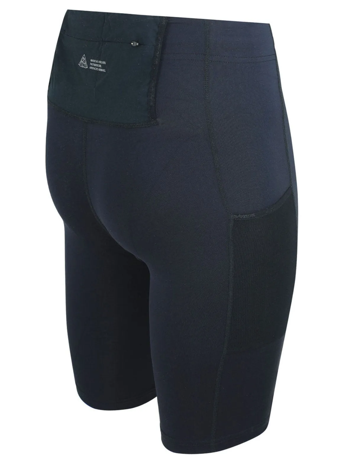 Herren Laufhose Tight Kurz Pro Team Schwarz Setprodukt