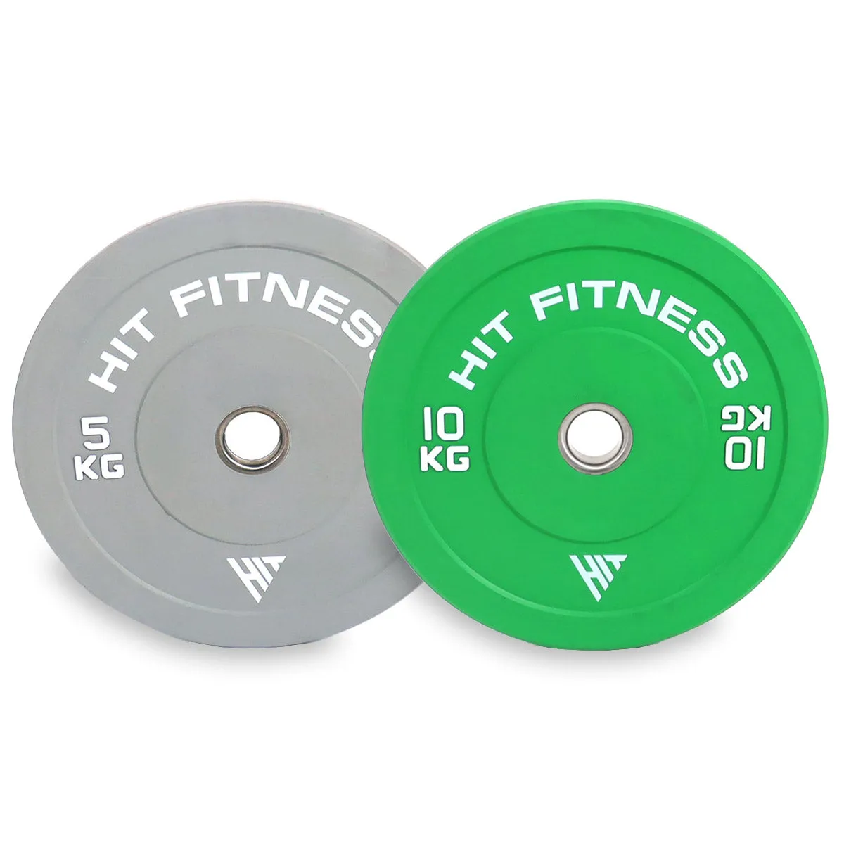 Hit Fitness 5kg & 10kg Coloured Bumper Plates | Bundle