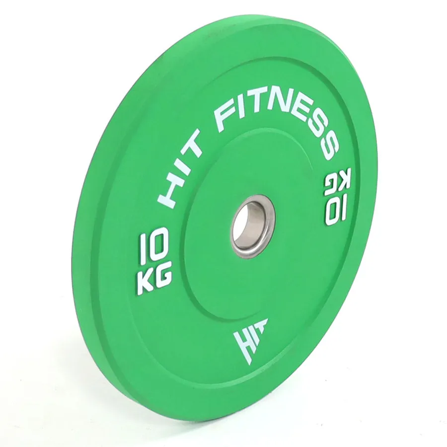 Hit Fitness 5kg & 10kg Coloured Bumper Plates | Bundle