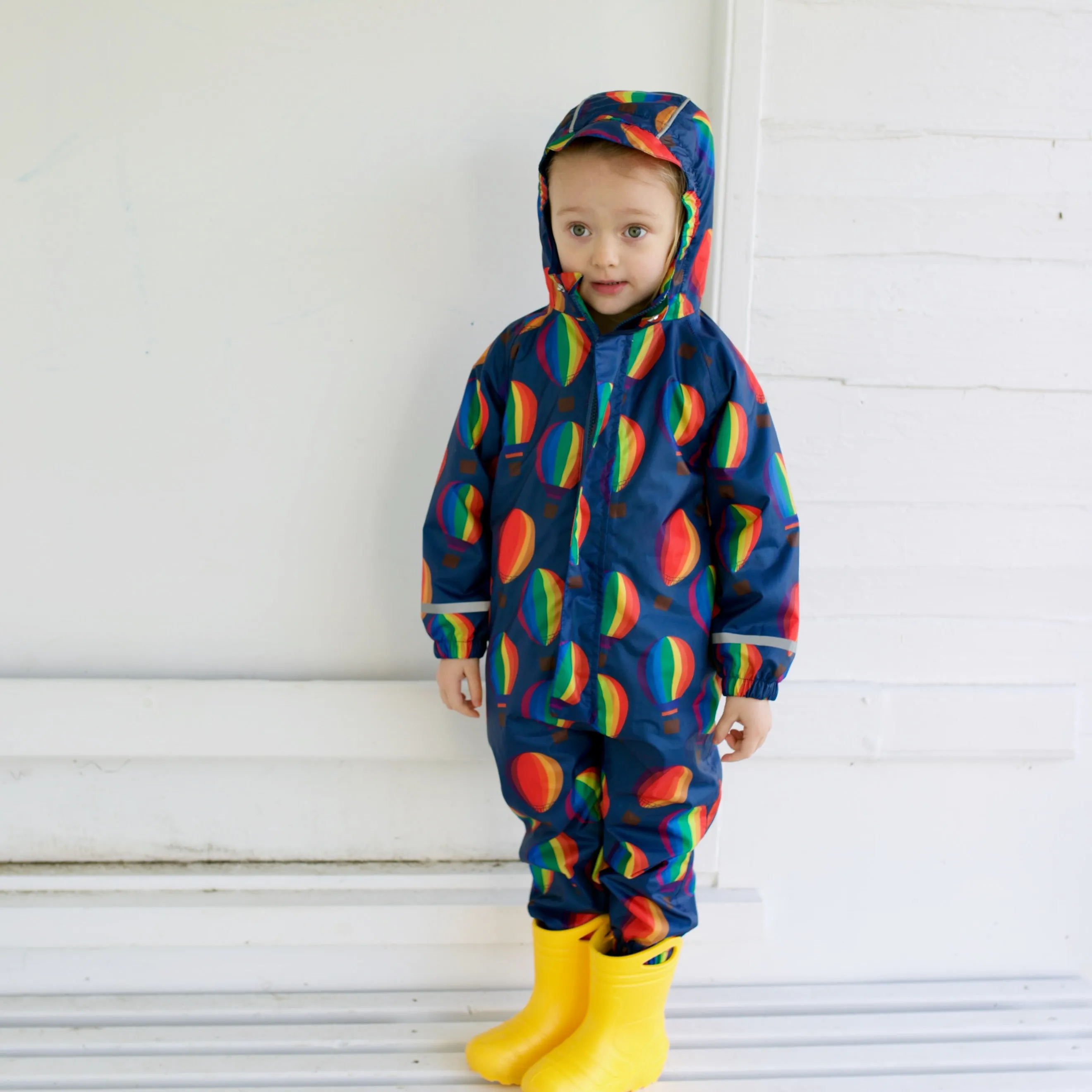 Hot air Balloon Puddlesuit 0-6 Years