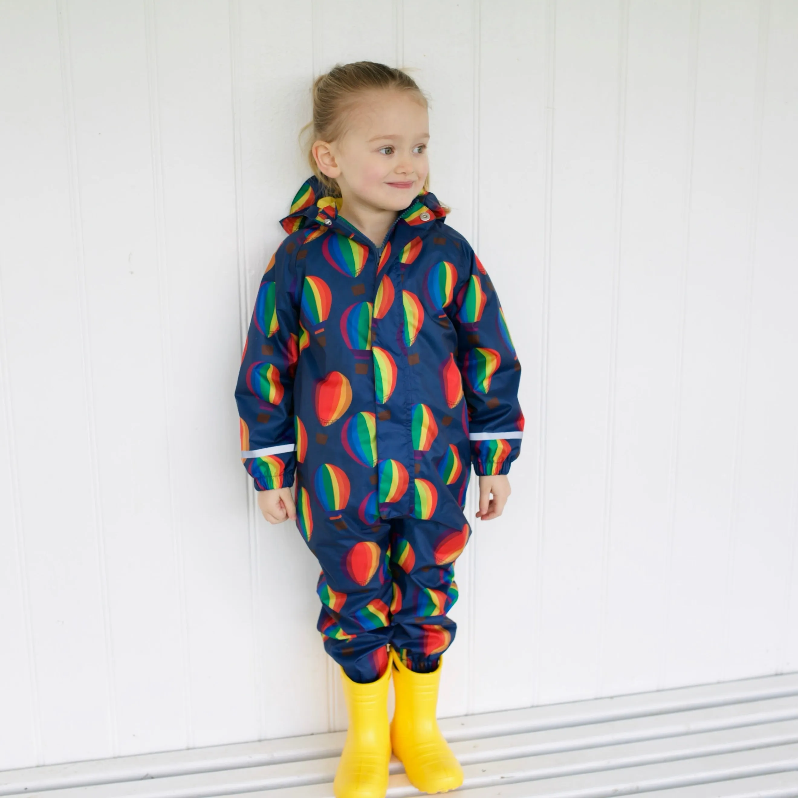 Hot air Balloon Puddlesuit 0-6 Years