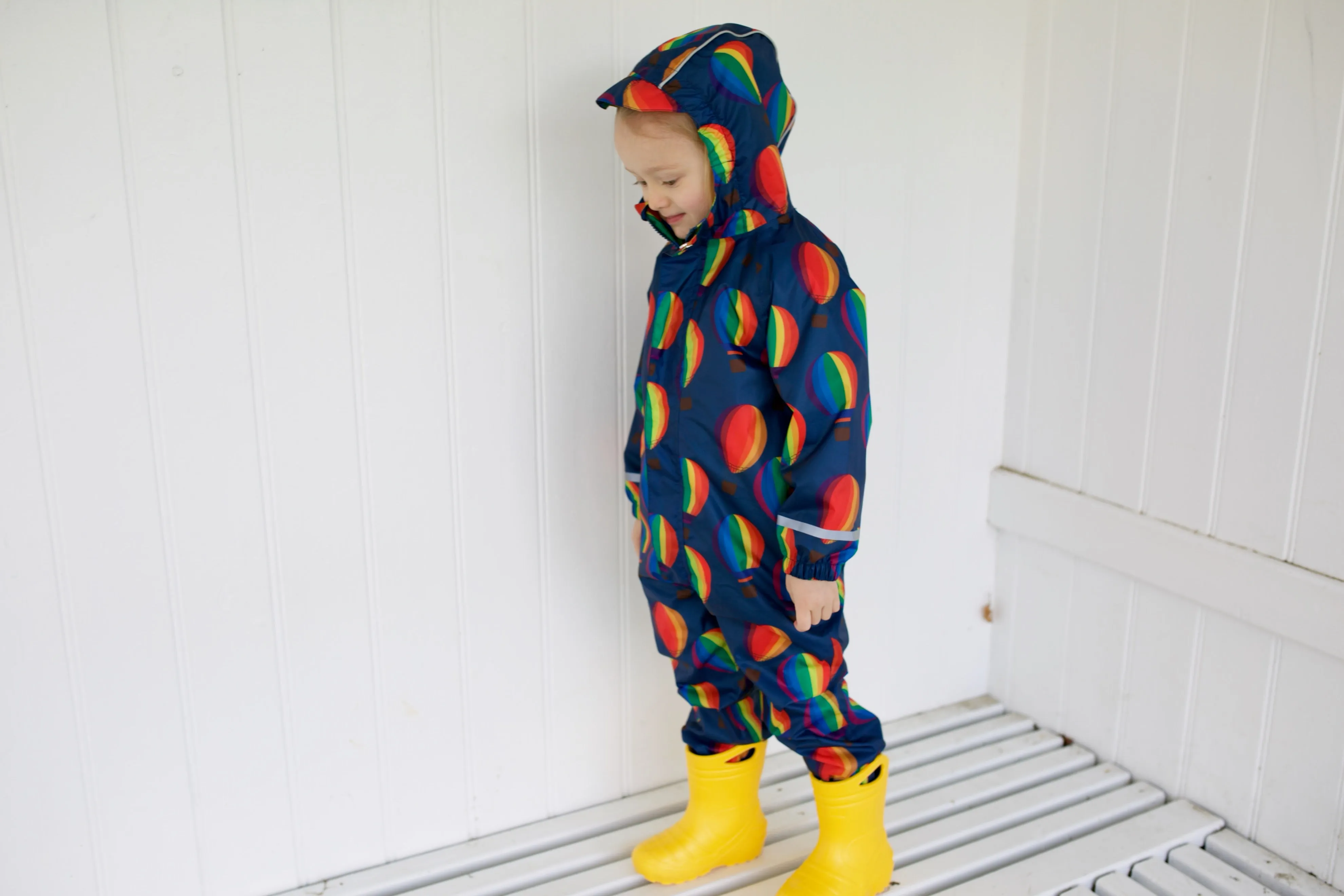 Hot air Balloon Puddlesuit 0-6 Years