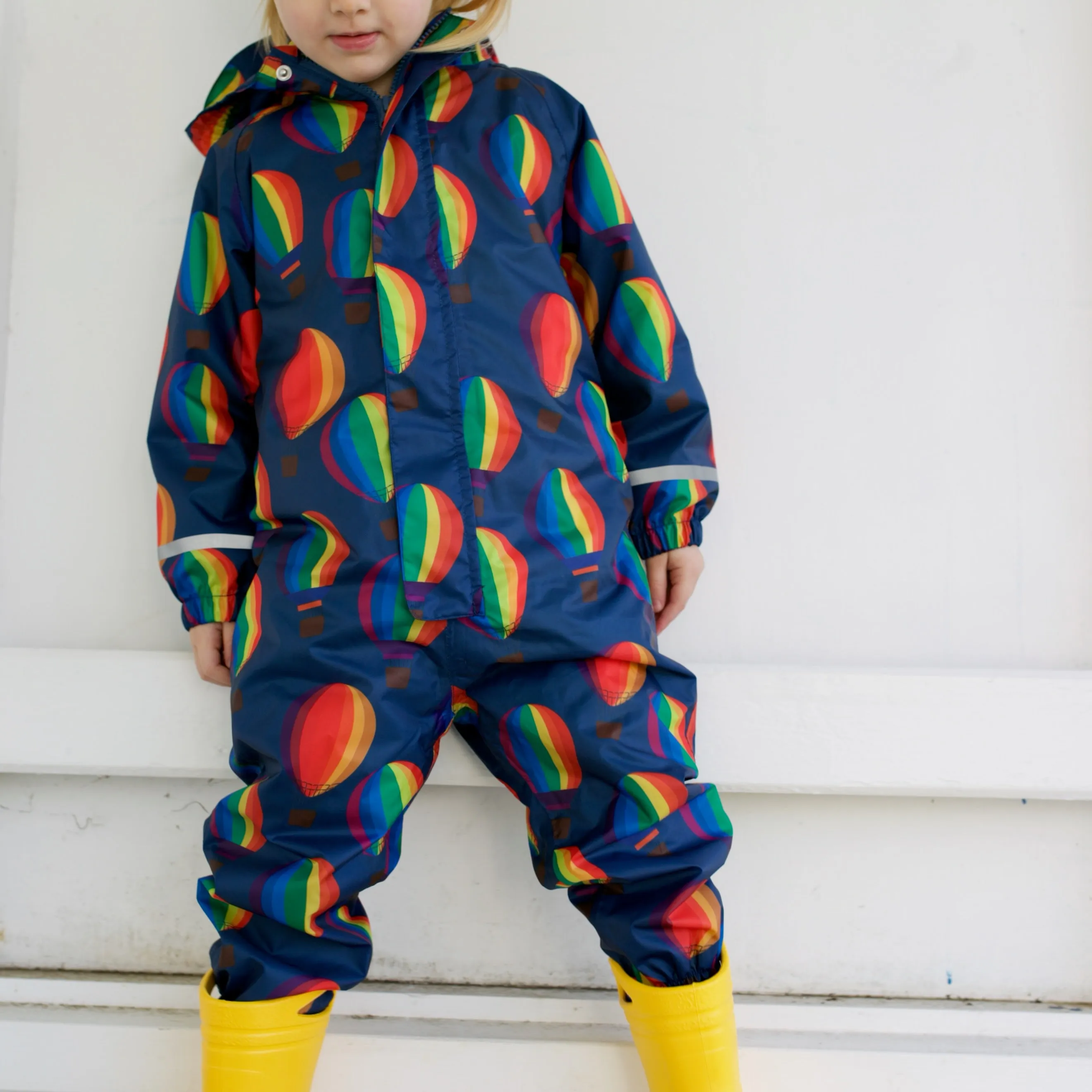 Hot air Balloon Puddlesuit 0-6 Years