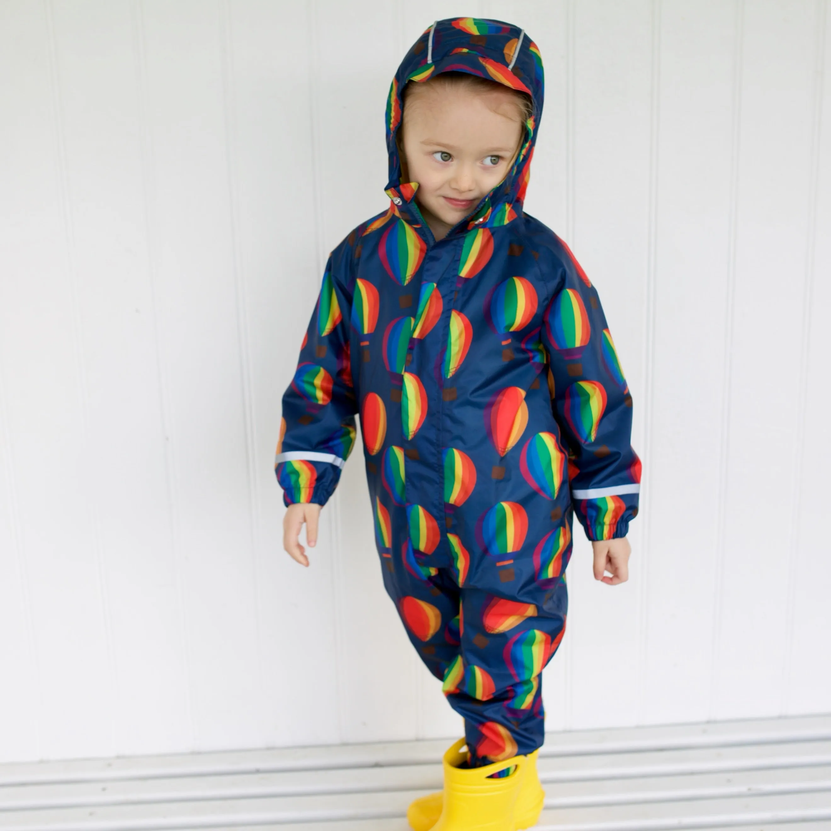 Hot air Balloon Puddlesuit 0-6 Years